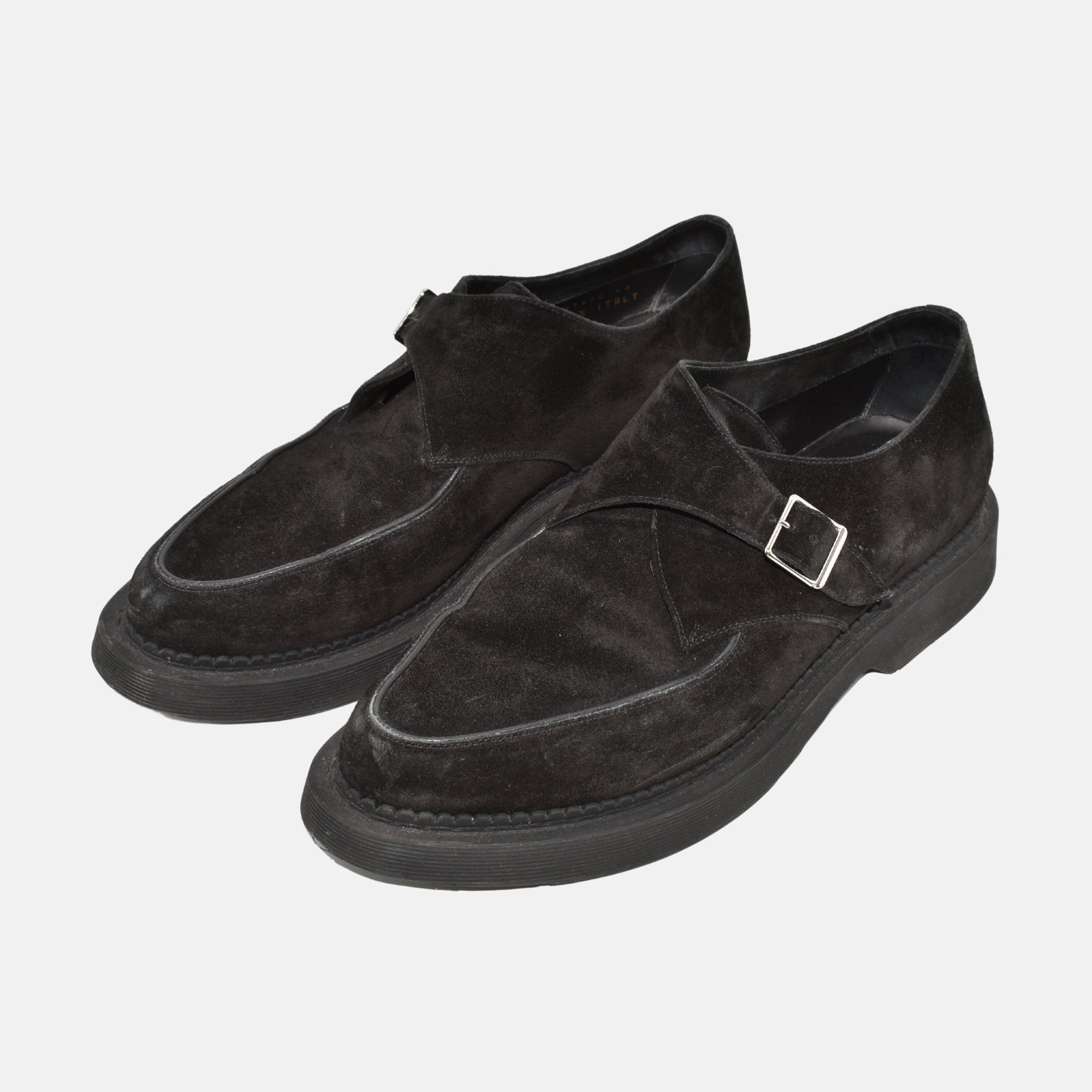 Black Shoes made of Suede (EU 44)