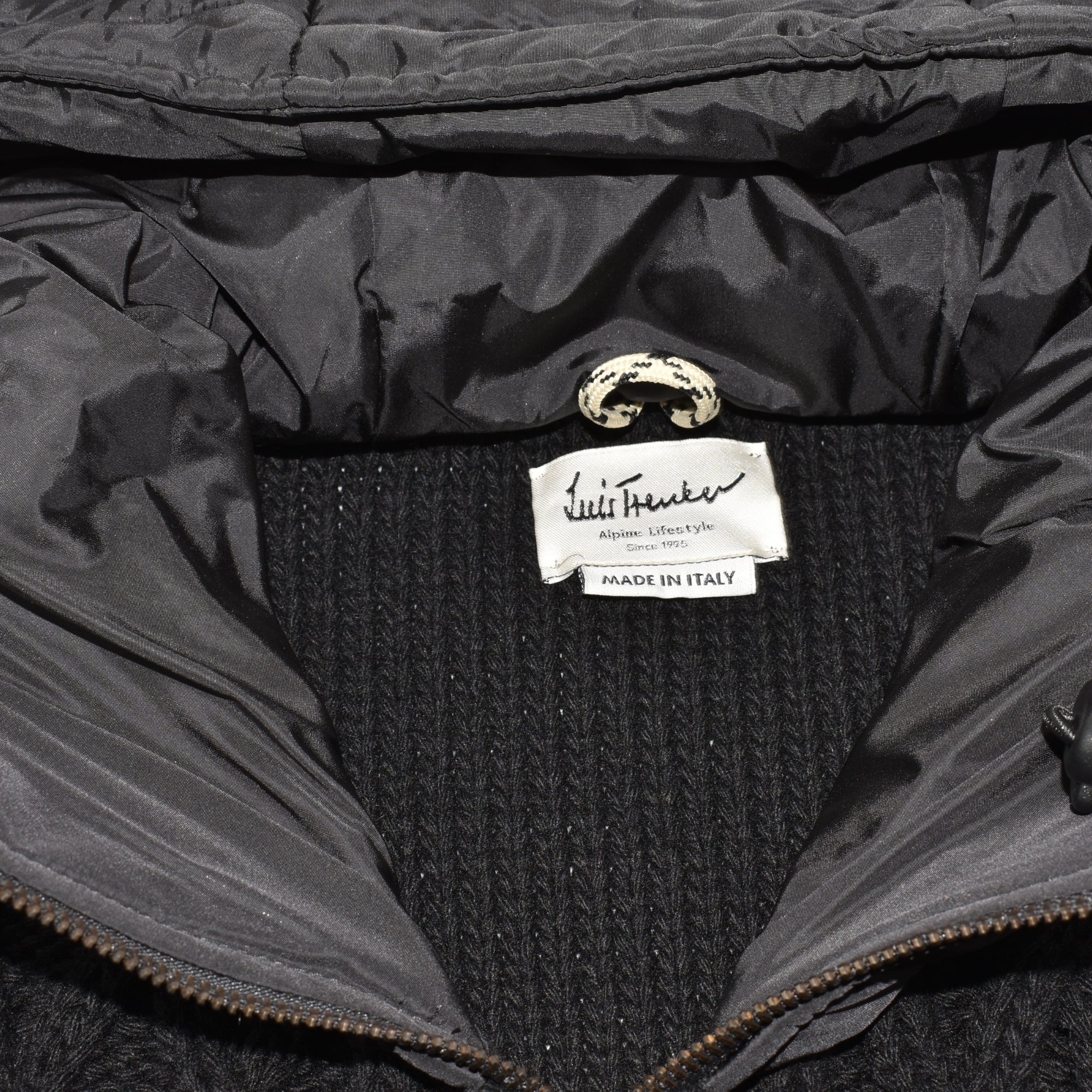 Black Jacket made of Wool/Polyamide (XL)