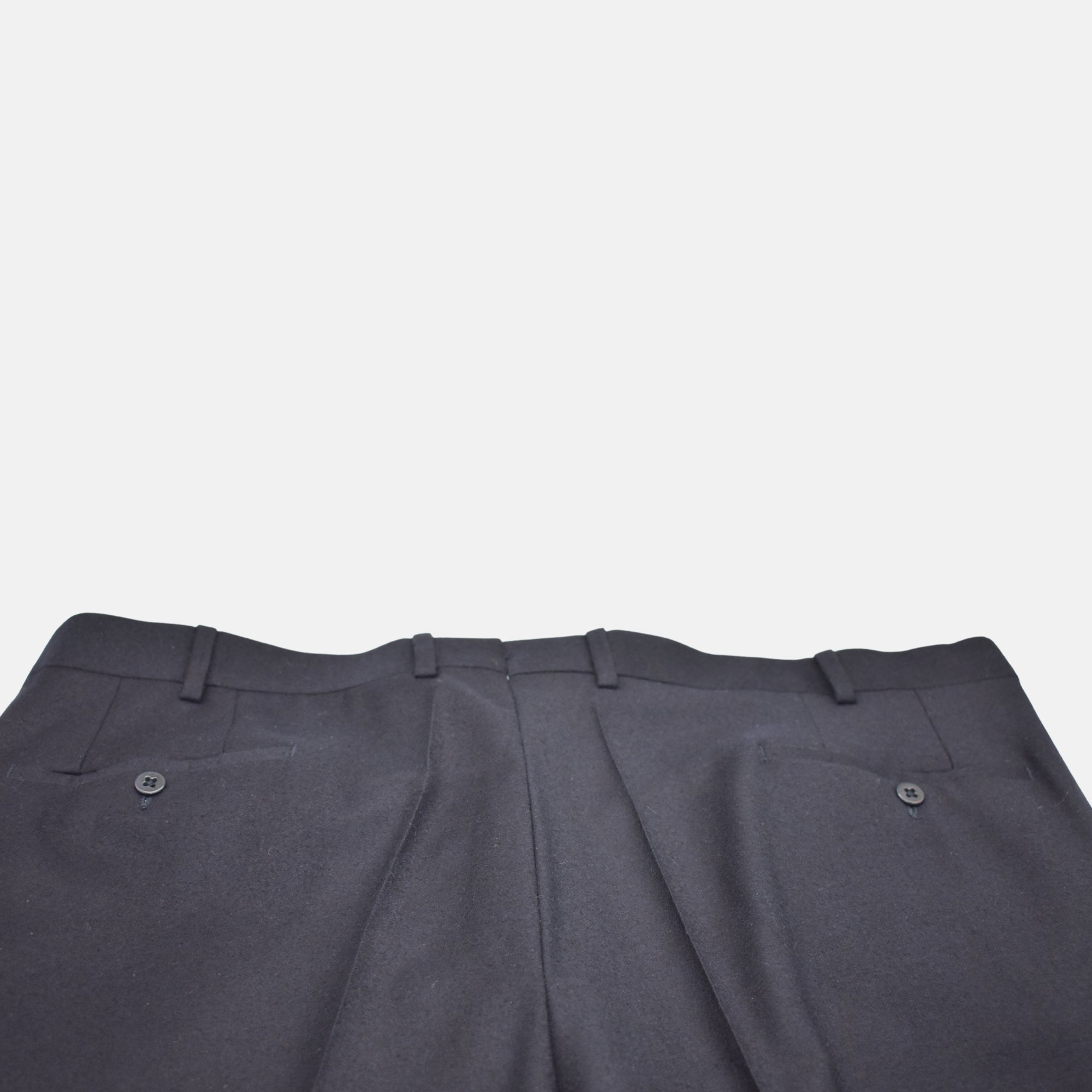 Navy Tousers made of Wool/Cashmere (EU 56)