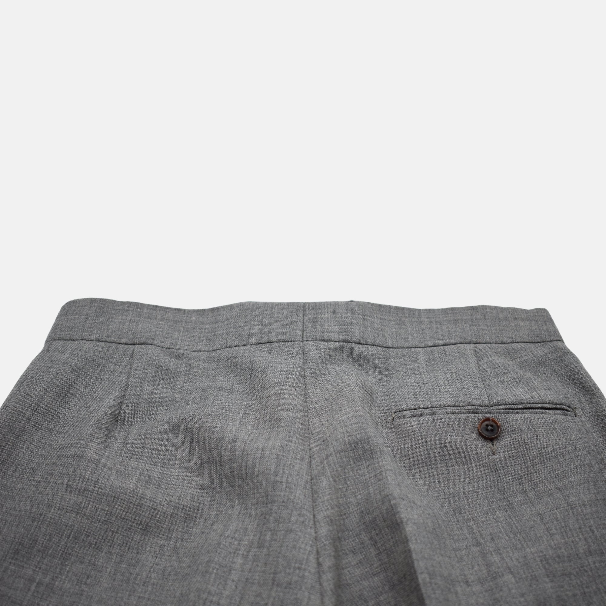 Light Gray Trousers made of Wool (EU 46)