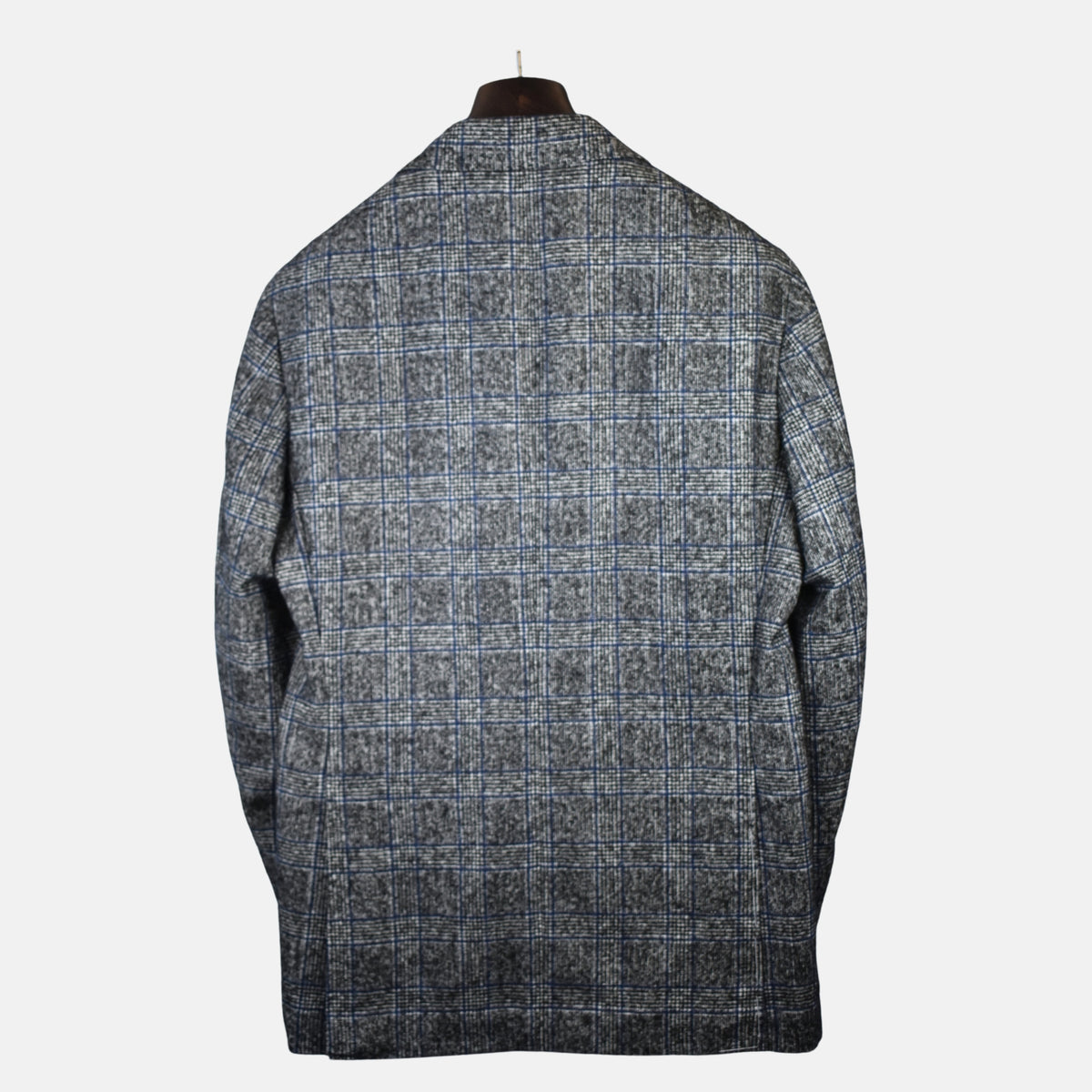 Multicoloured Checkered Suit made of Wool/Baby Alpaka (EU 54)