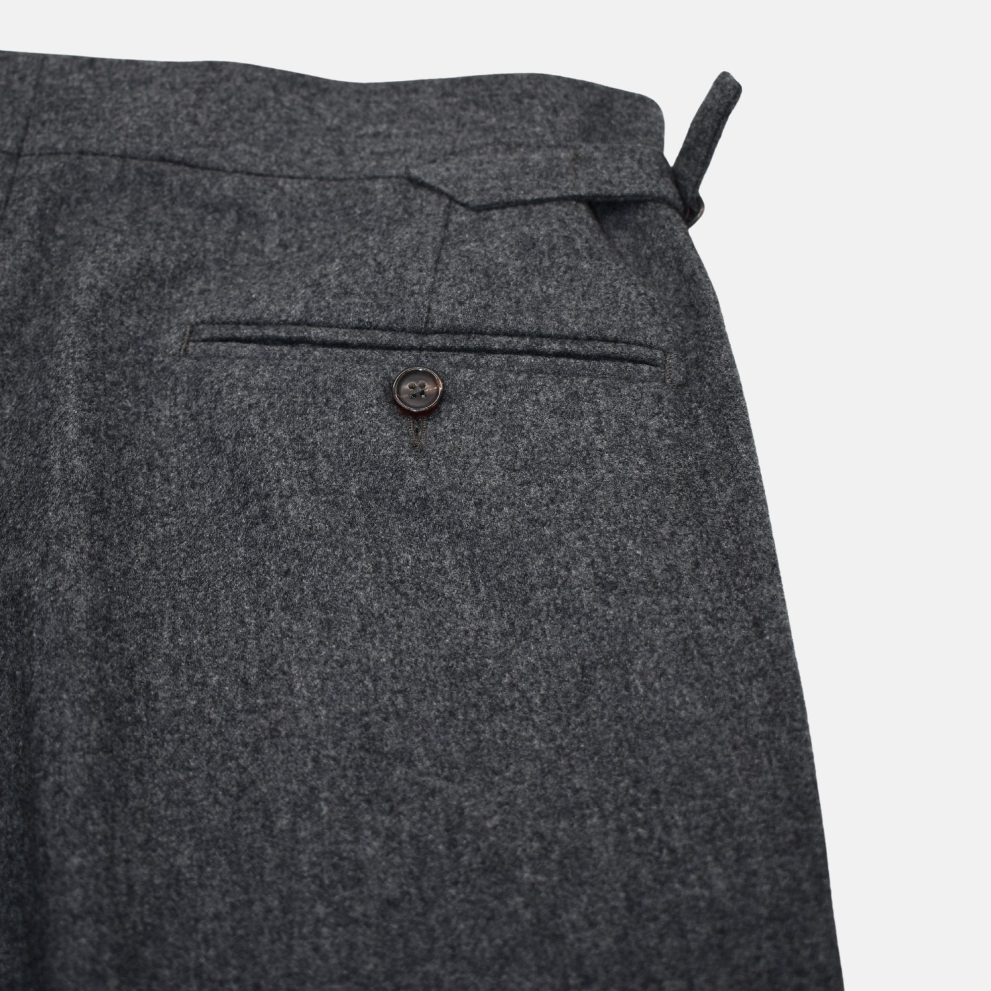 Dark Gray Trousers made of Wool ( EU 48)