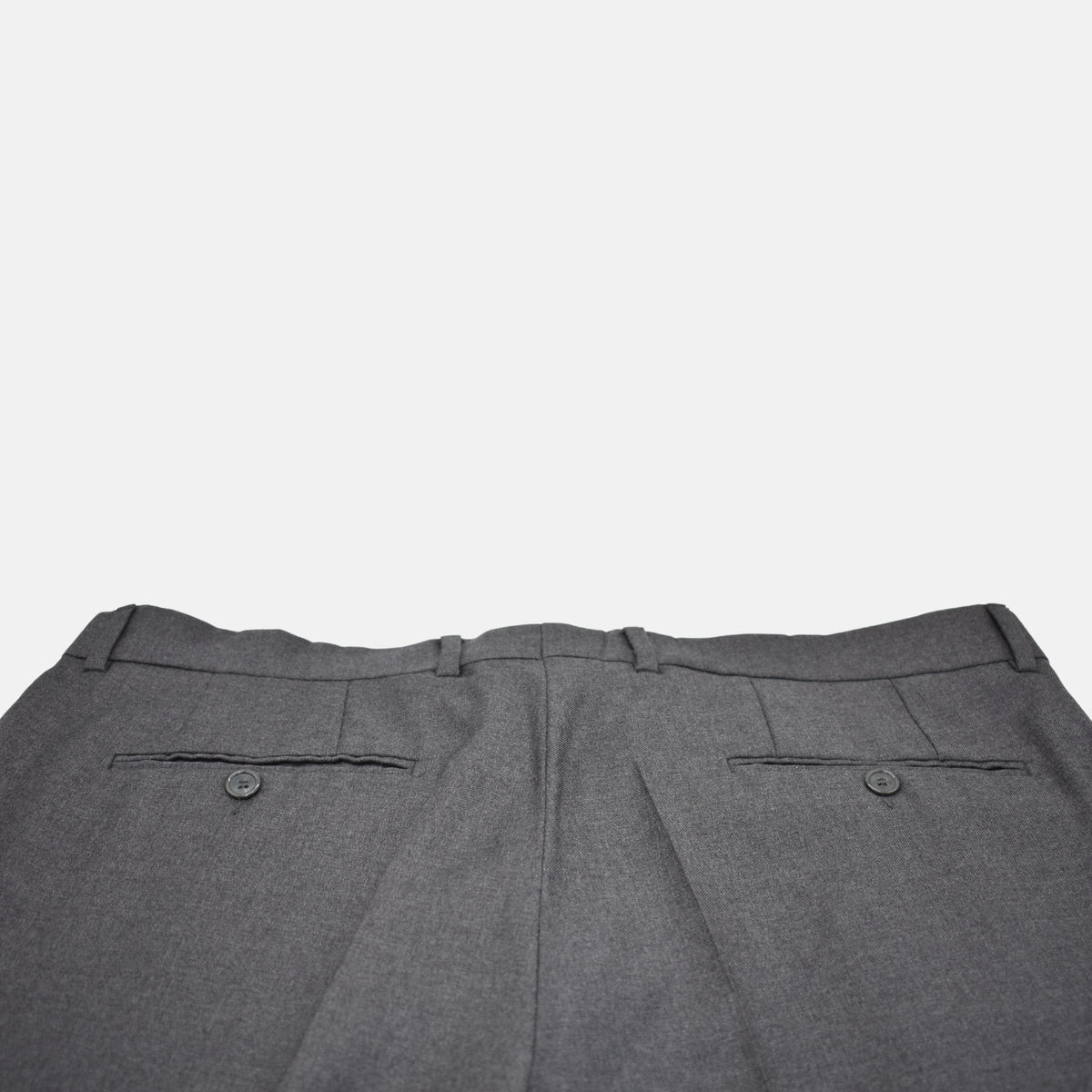 Gray Trousers made of Wool (EU 54)