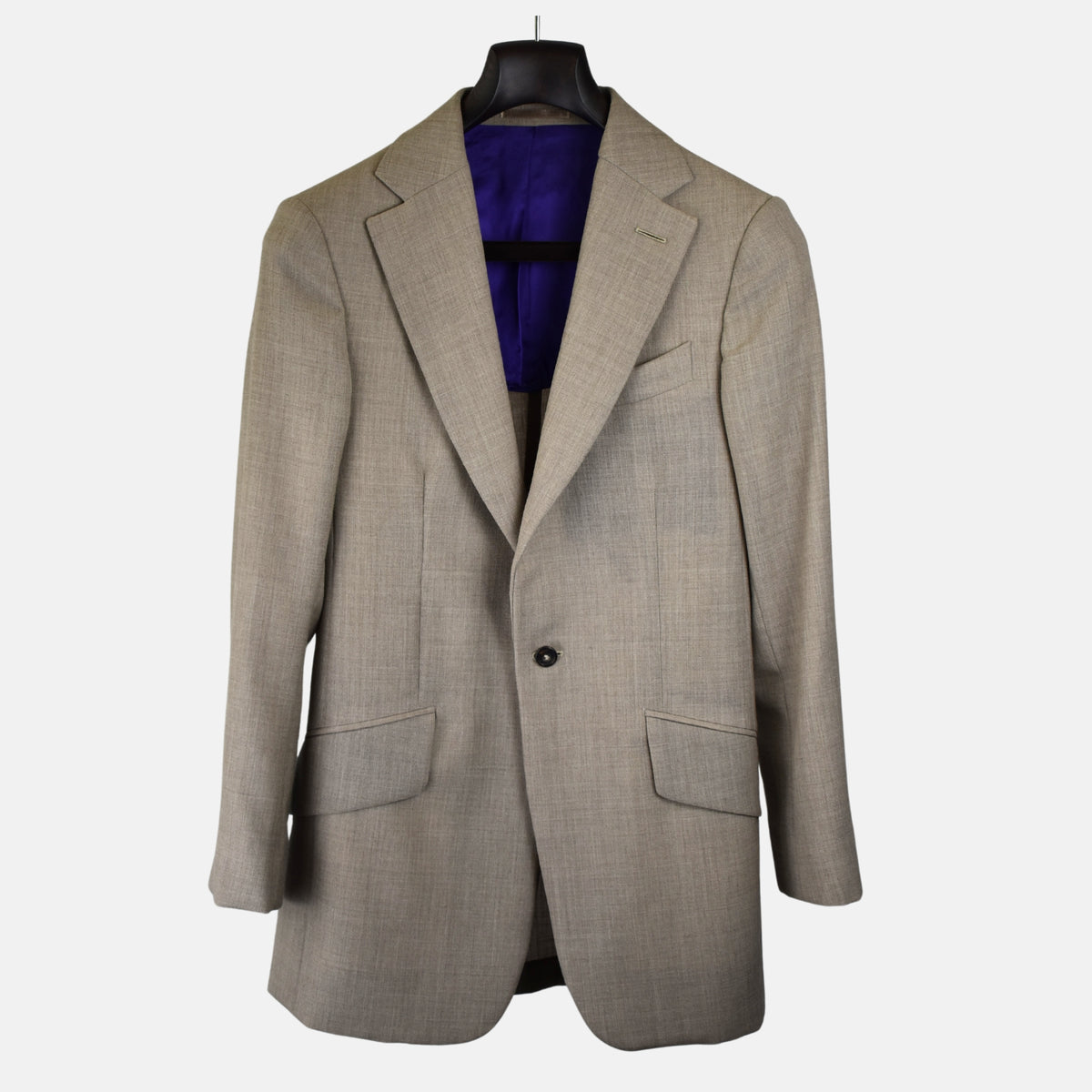 Beige Blazer made of Wool (EU 46)