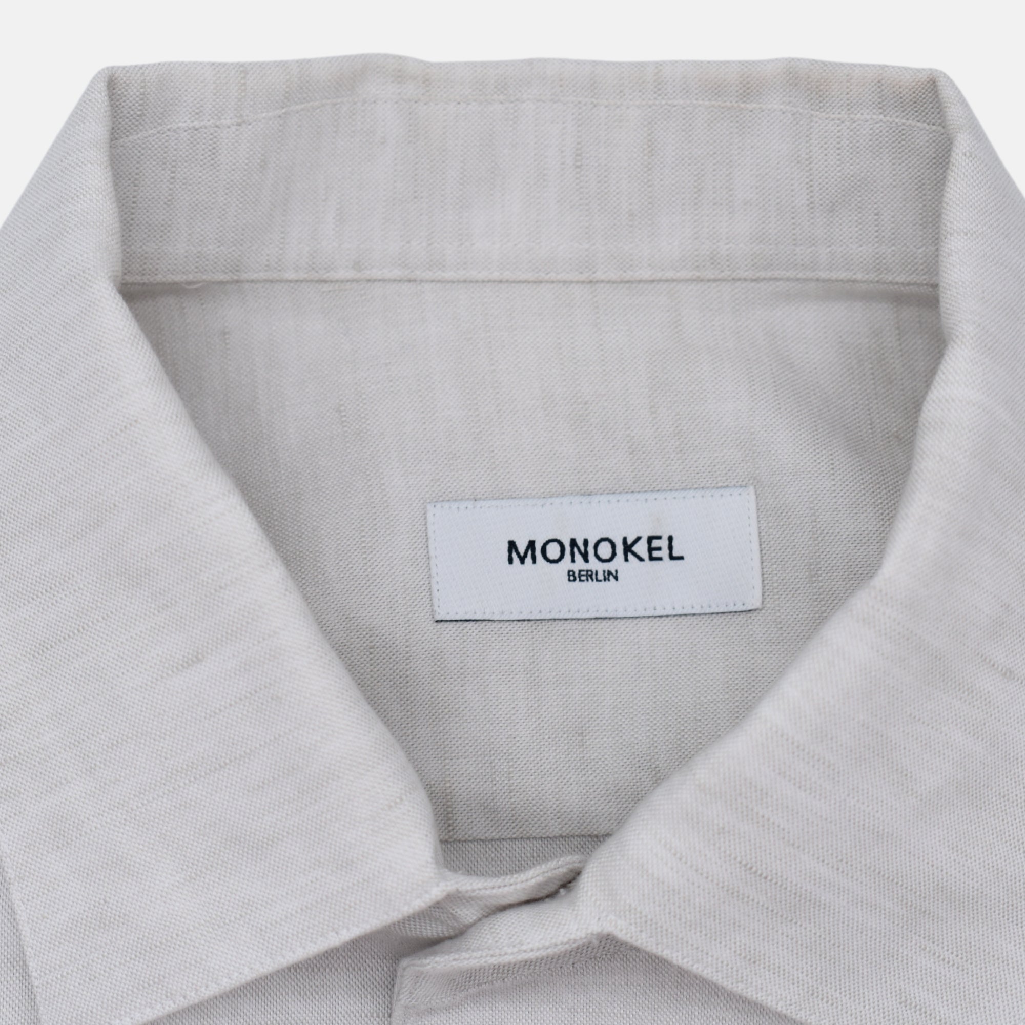 Ecru Shirt made of Cotton/Linen (EU 43)