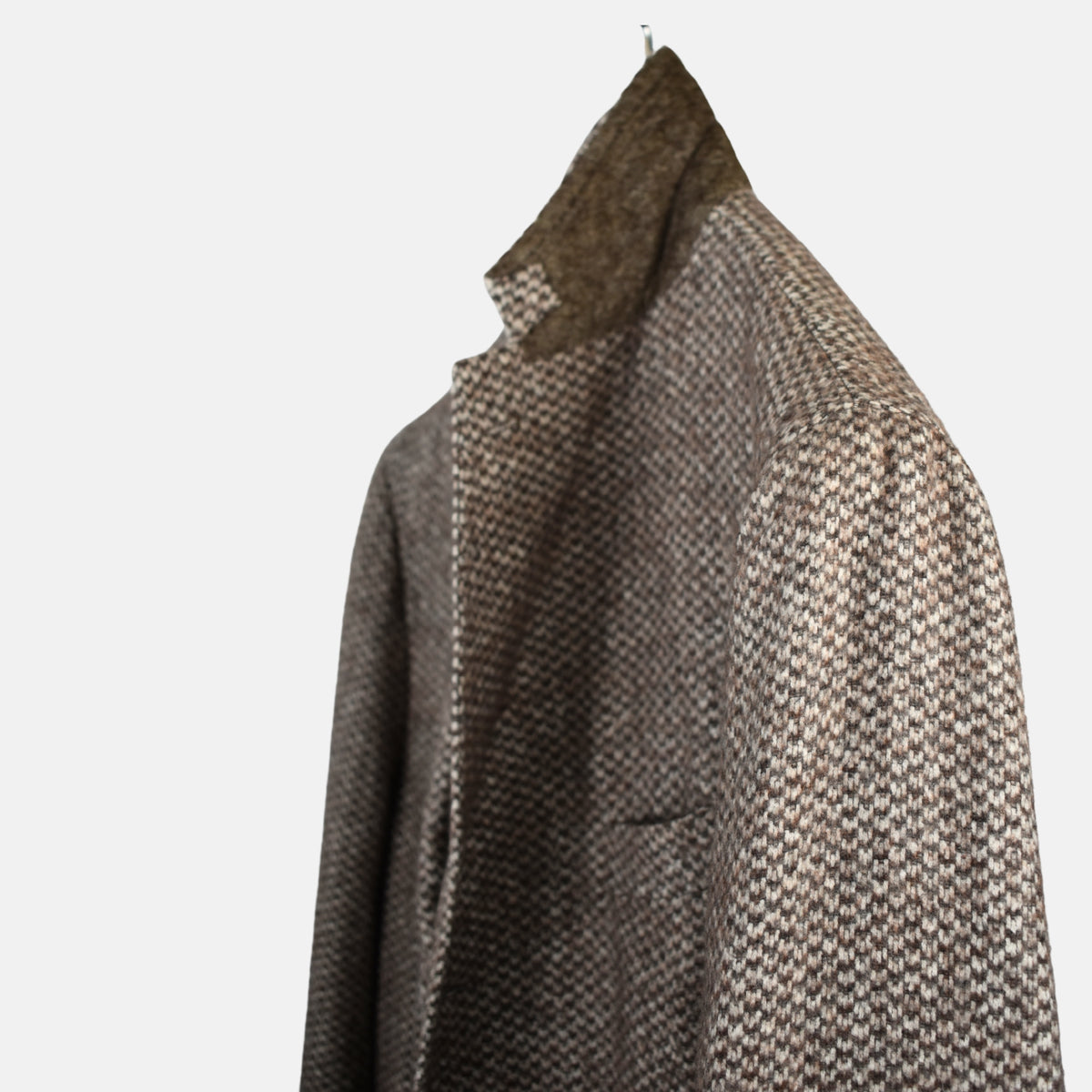 Brown/Creme Blazer made of Wool/Baby Alpaca/Polyamide (EU 54)
