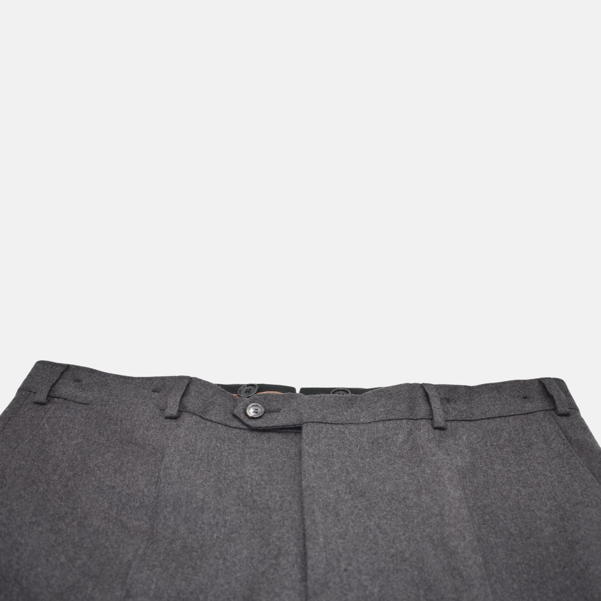 Gray Trousers made of Cashmere (EU 54)