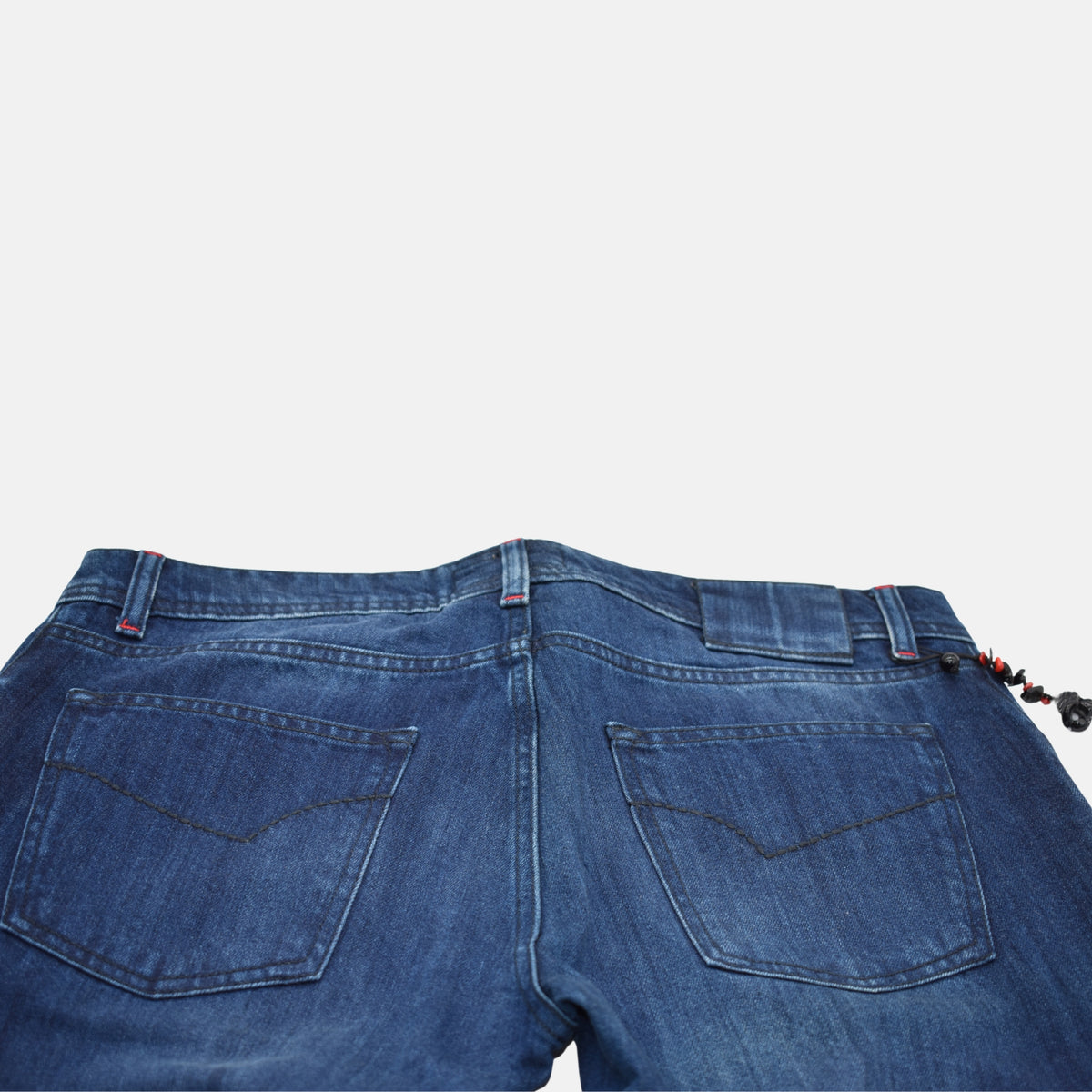 Blue Washed-out Jeans made of Cotton (W35 / W36 / W37)