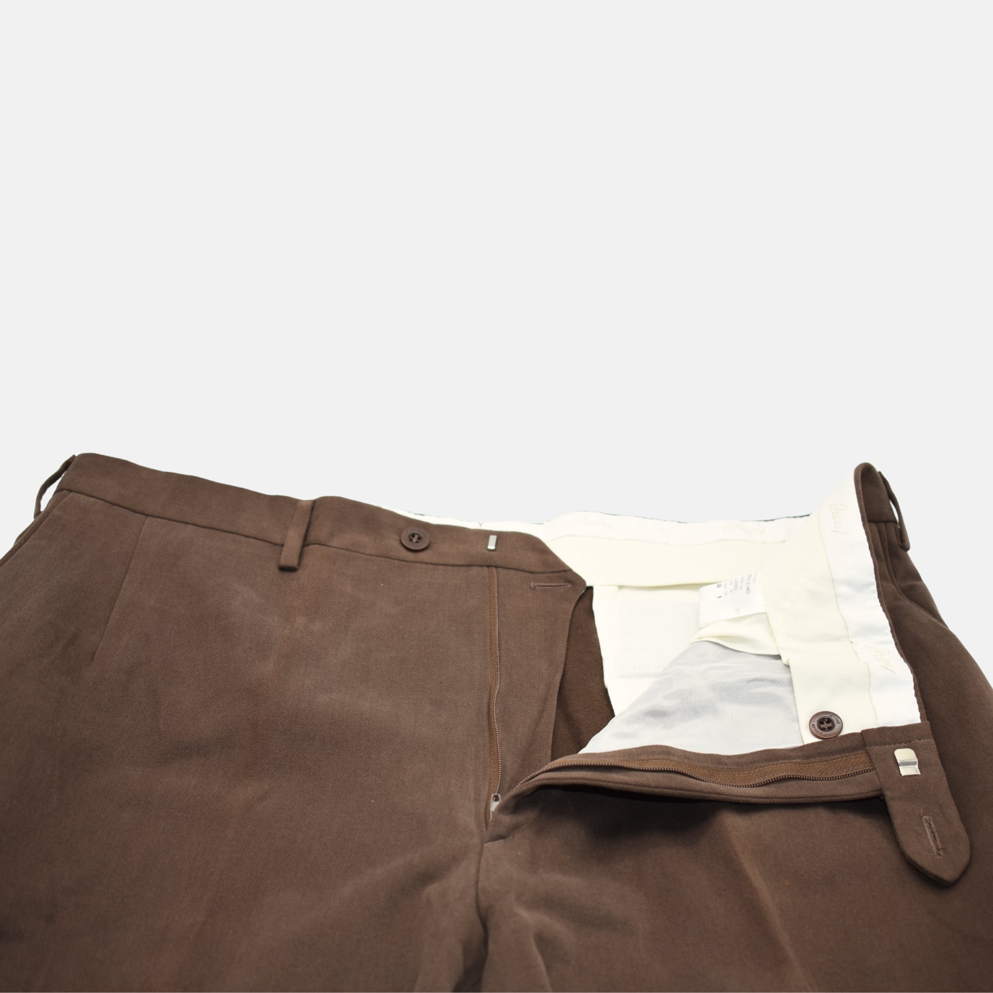 Brown Trousers made of Cotton (EU 56)