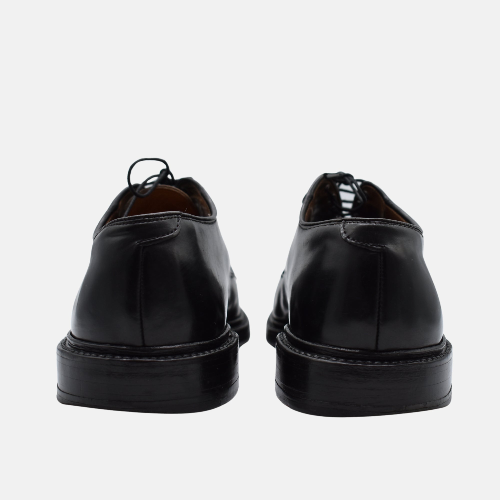 Black Shoes made of Leather (EU 43/US 10)