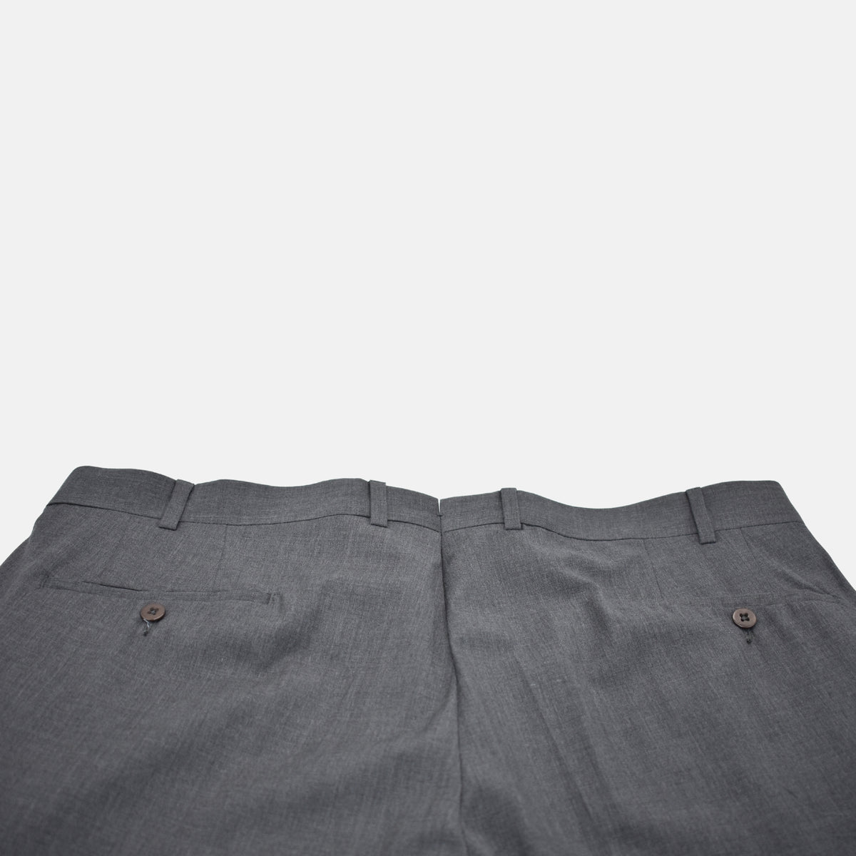 Gray Trousers made of Wool (EU 54)