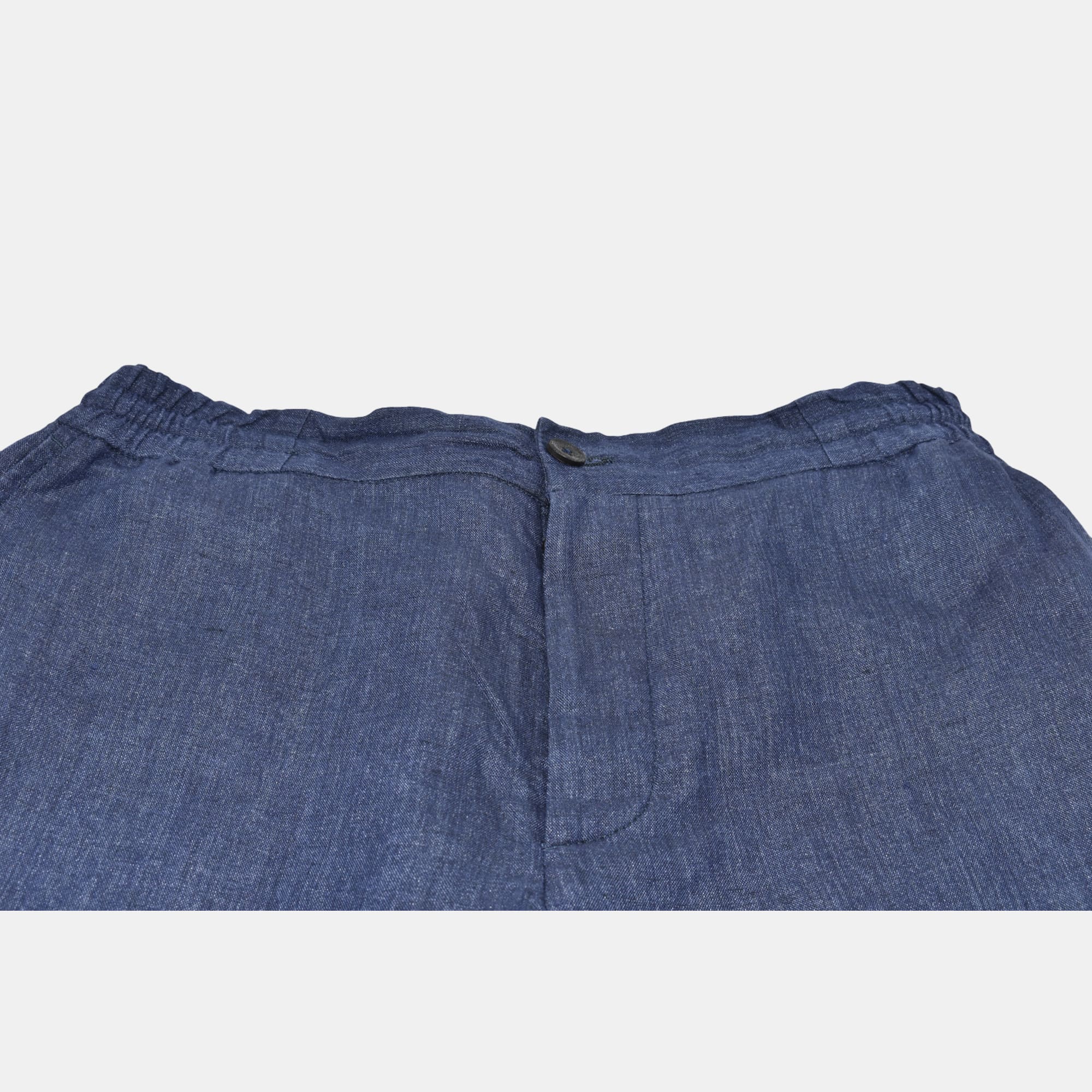 Navy Pants made of Linen (EU 48)