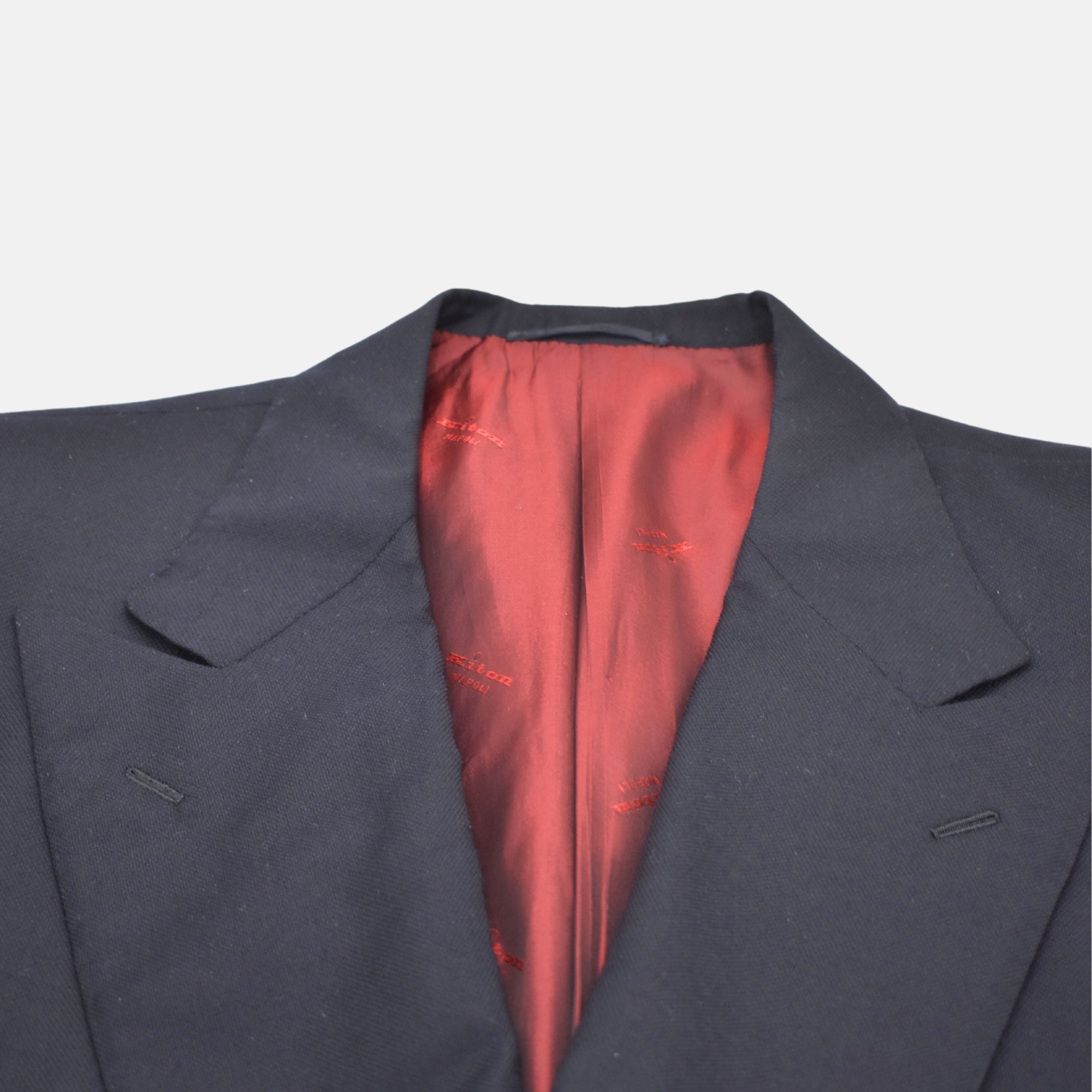 Midnight Blue Double Breasted Blazer made of Wool (EU 50)