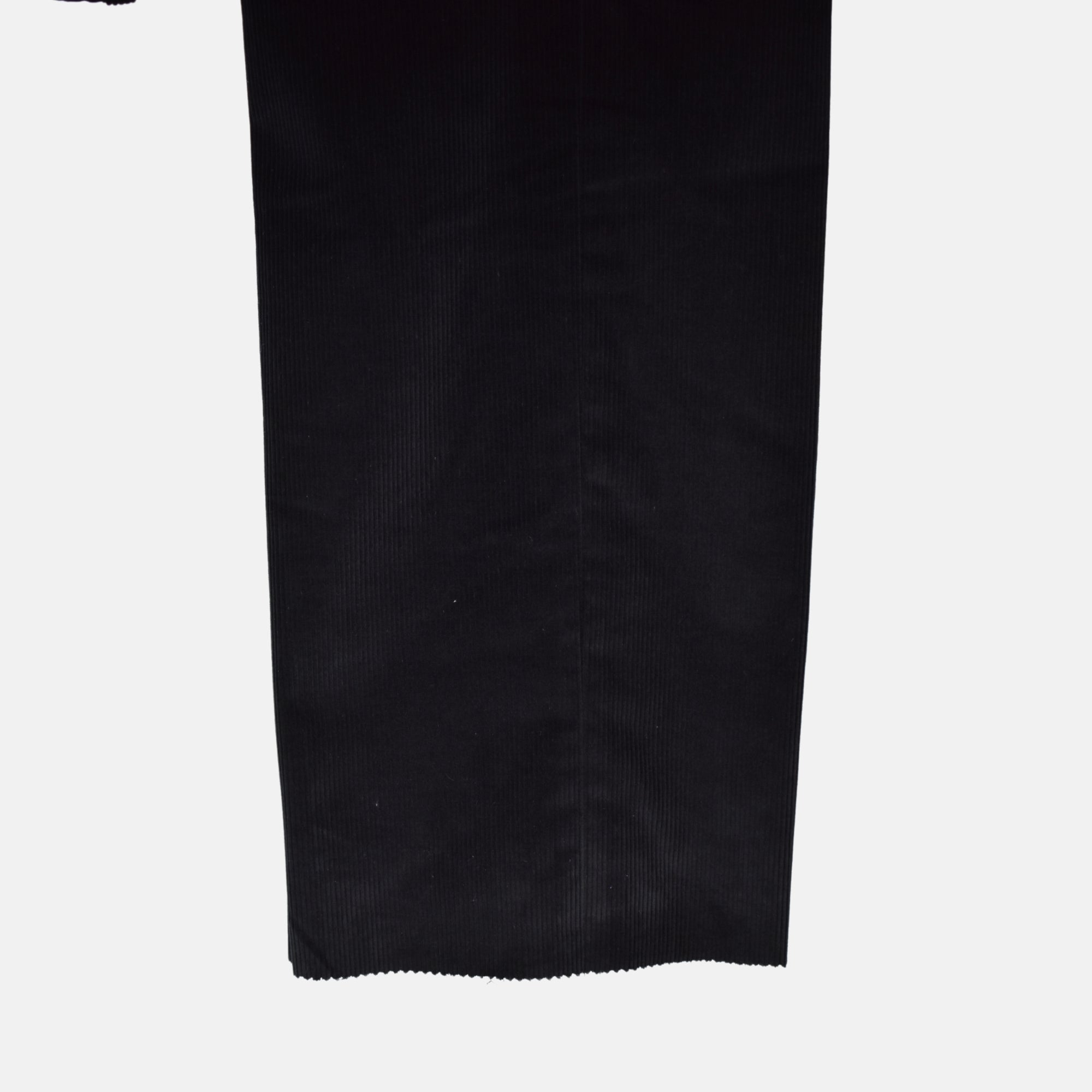 Black Corduroy Trousers made of Cotton (EU 48)