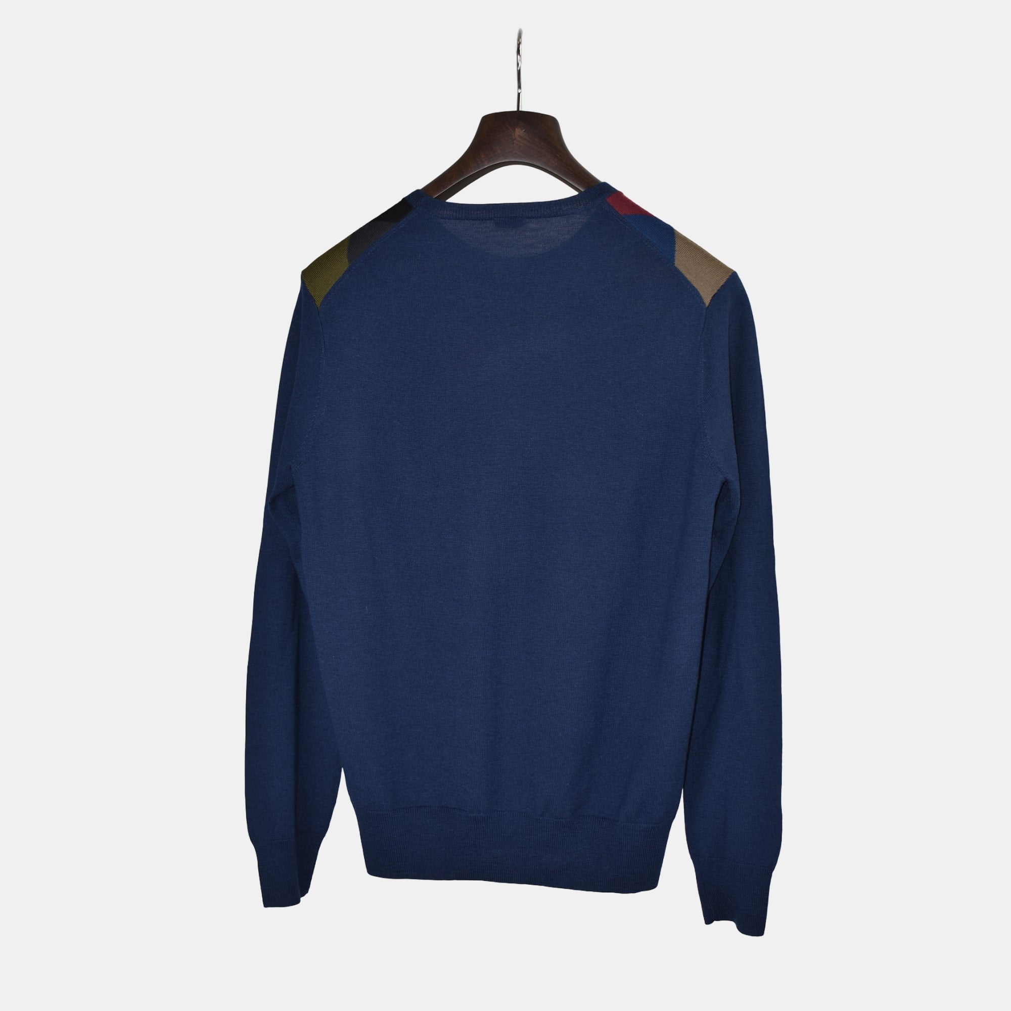 Multicoloured Sweater made of Merino Wool (L)