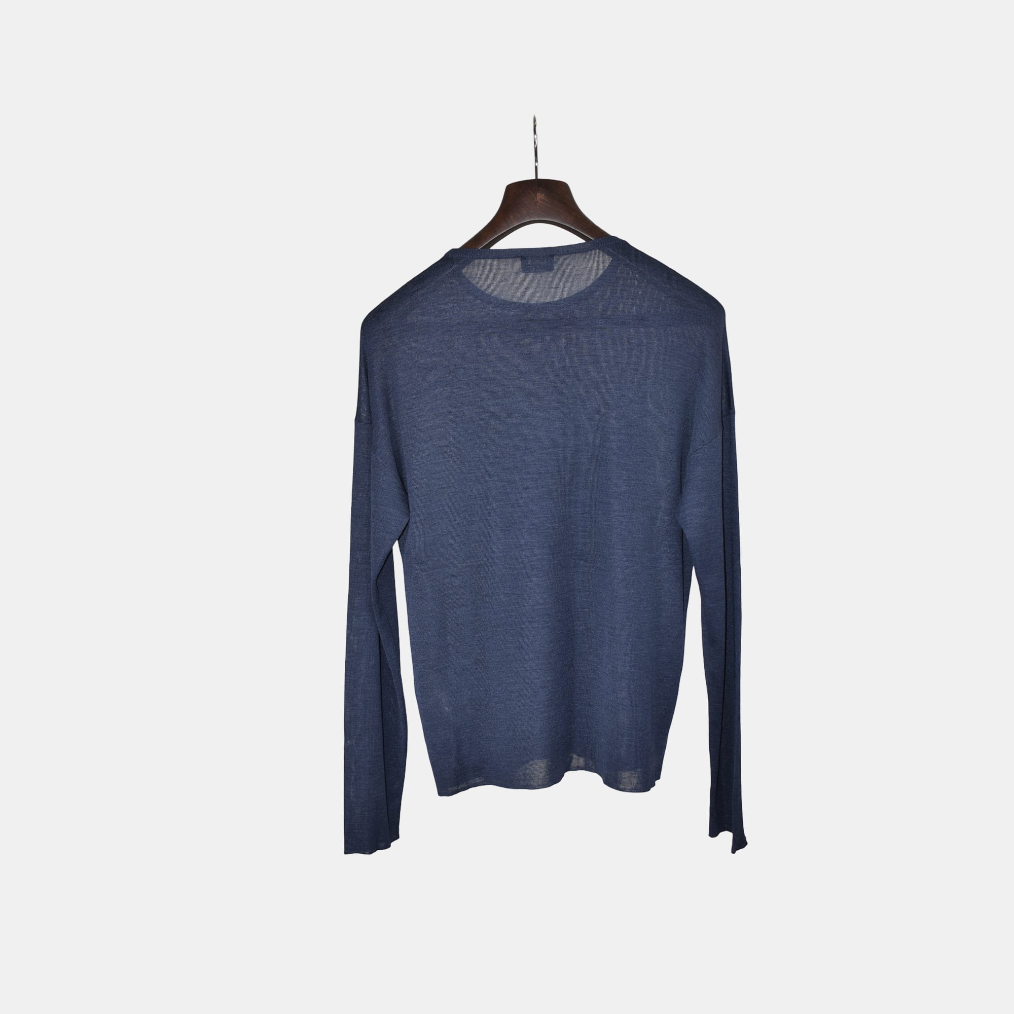 Navy Sweater made of Silk (EU 48)