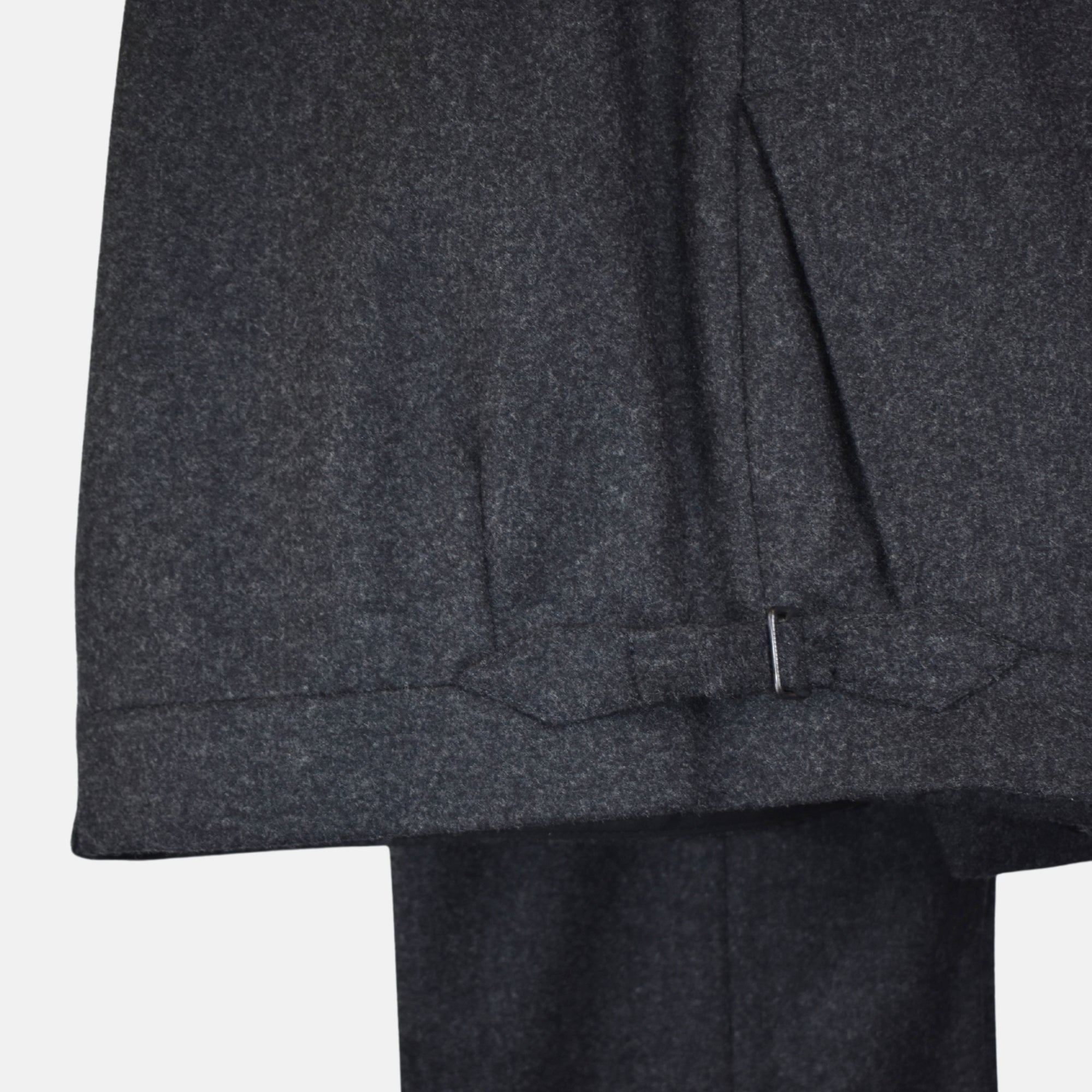 Anthracite Trousers made of Wool ( EU 48)