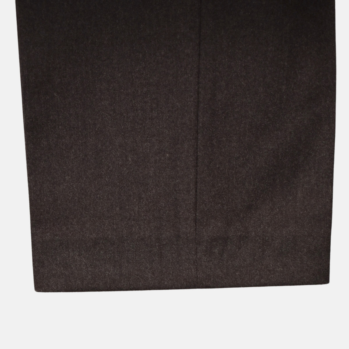 Braune Hose aus Schurwolle/Kaschmir (EU 56)