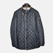 Blue Quilted Jacket made of Polyamide (EU 52)