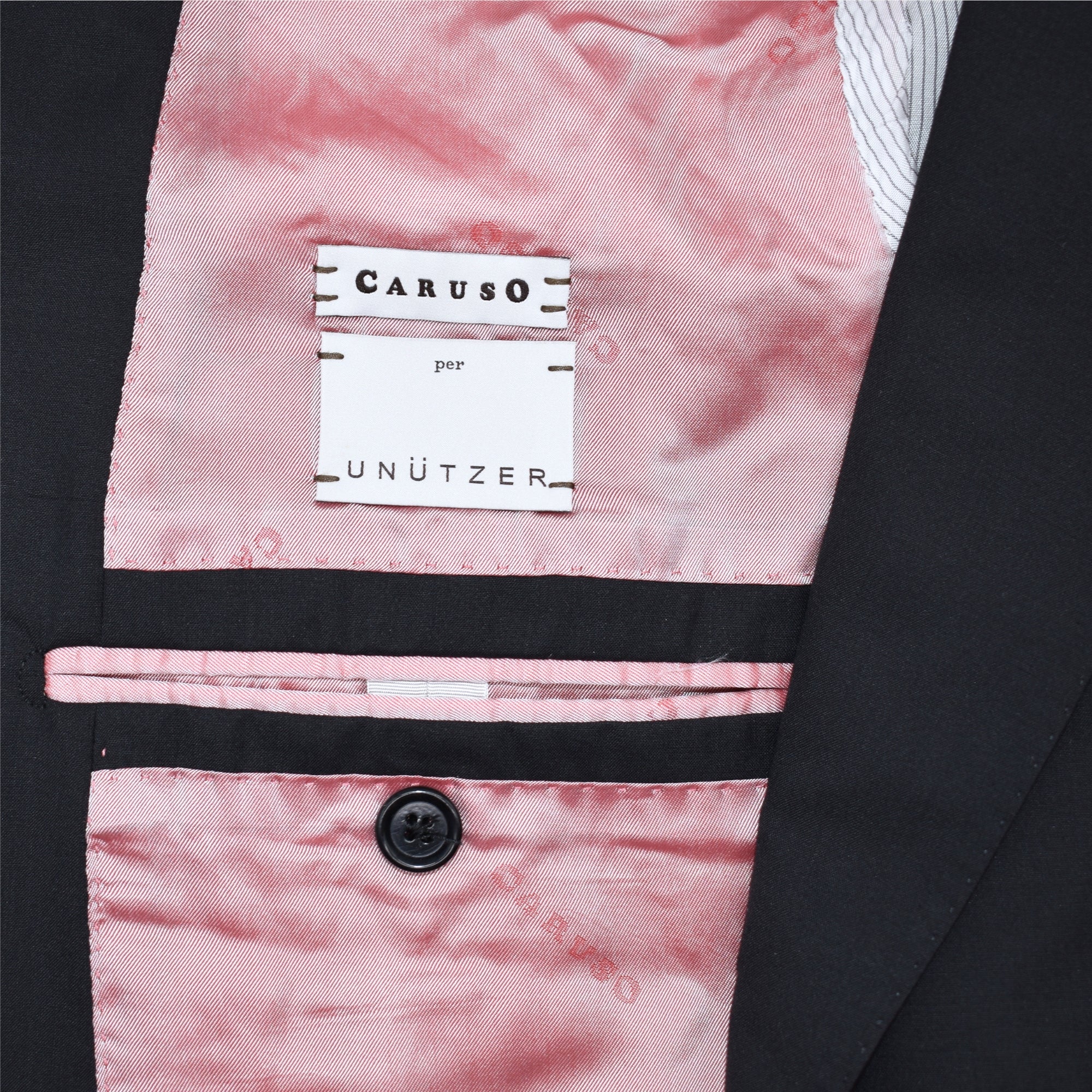 Black Suit made of Wool/Silk (EU 52)