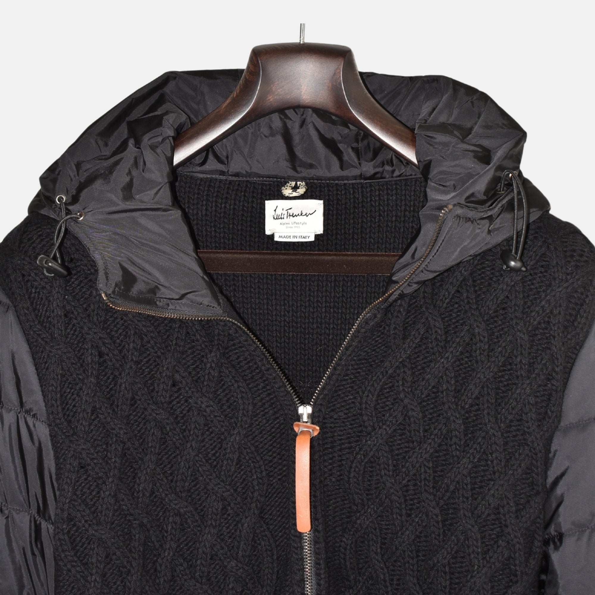 Black Jacket made of Wool/Polyamide (XL)