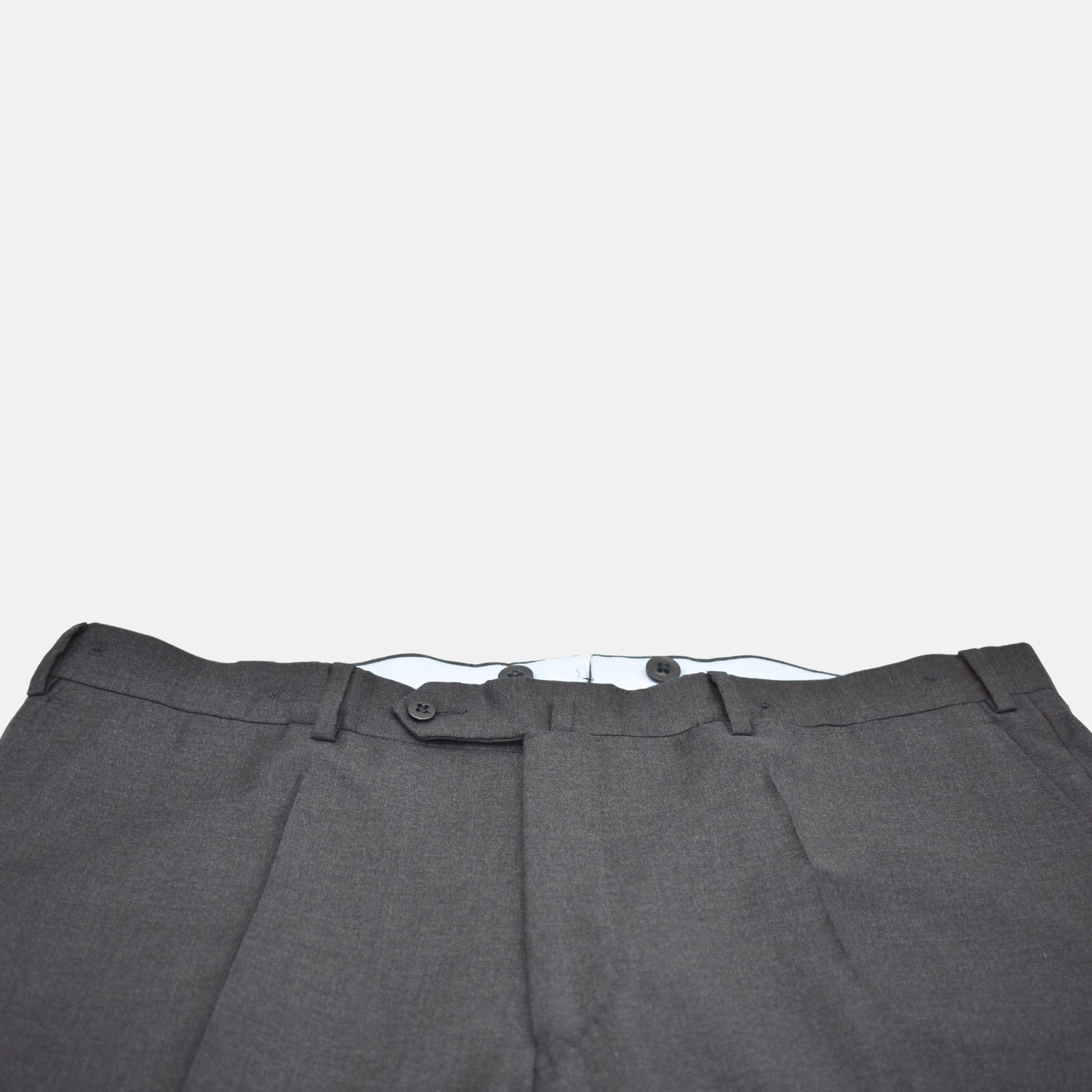 Anthracite Trousers made of Wool (EU 56)