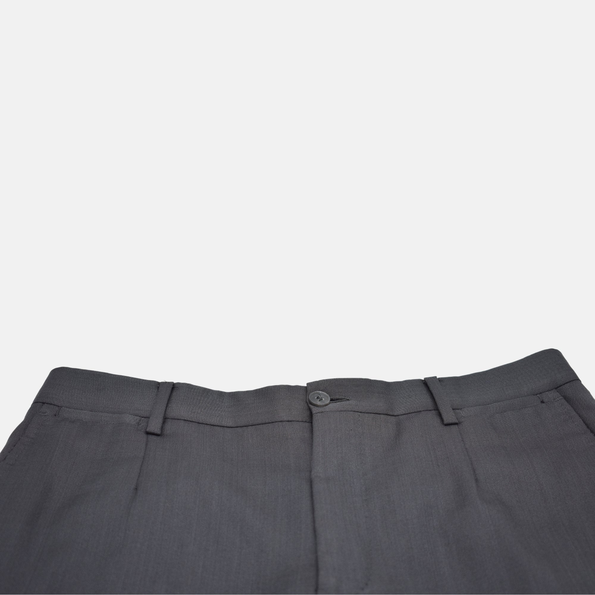 Gray Suit made of Virgin Wool/Silk (EU 46)