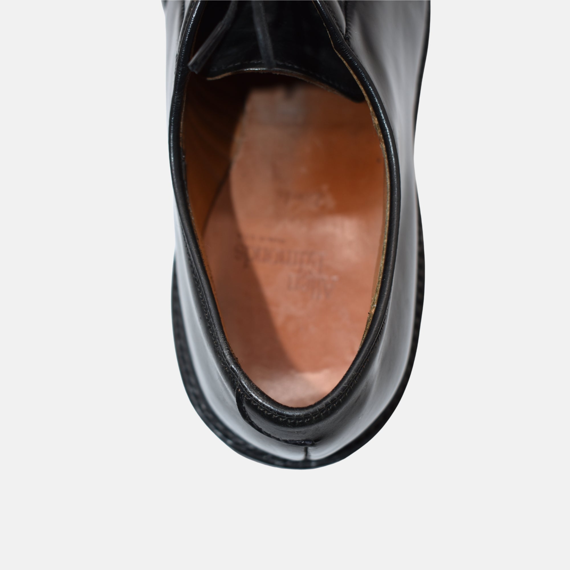 Black Shoes made of Leather (EU 43/US 10)