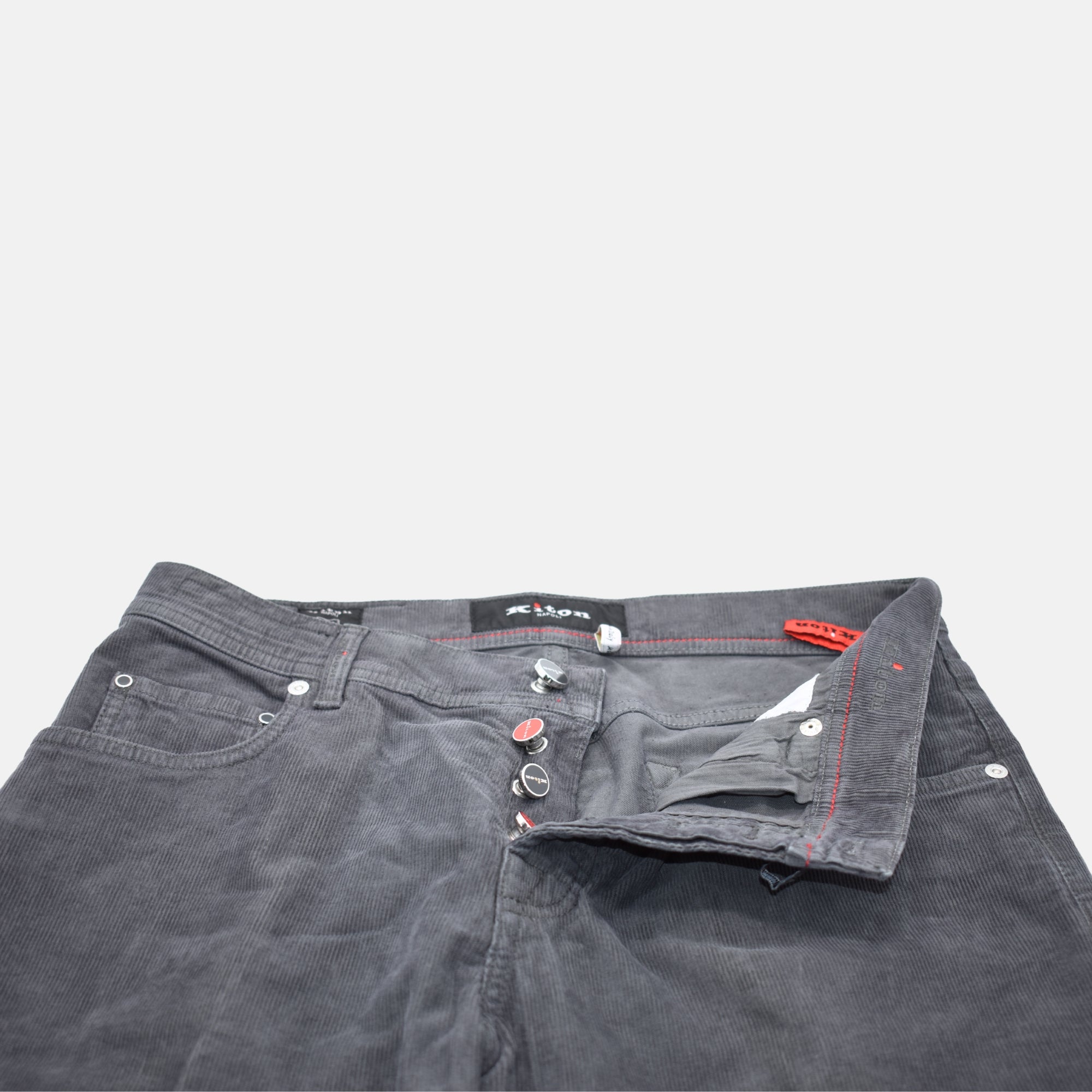 Gray Trousers made of Cotton (32)