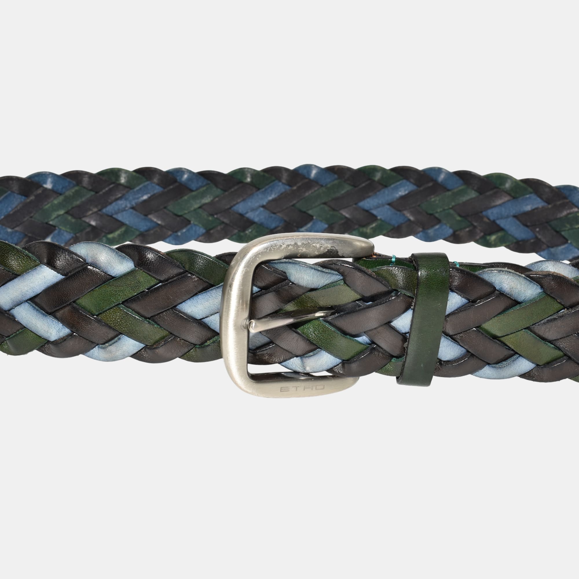 Multicoloured Belt made of Leather