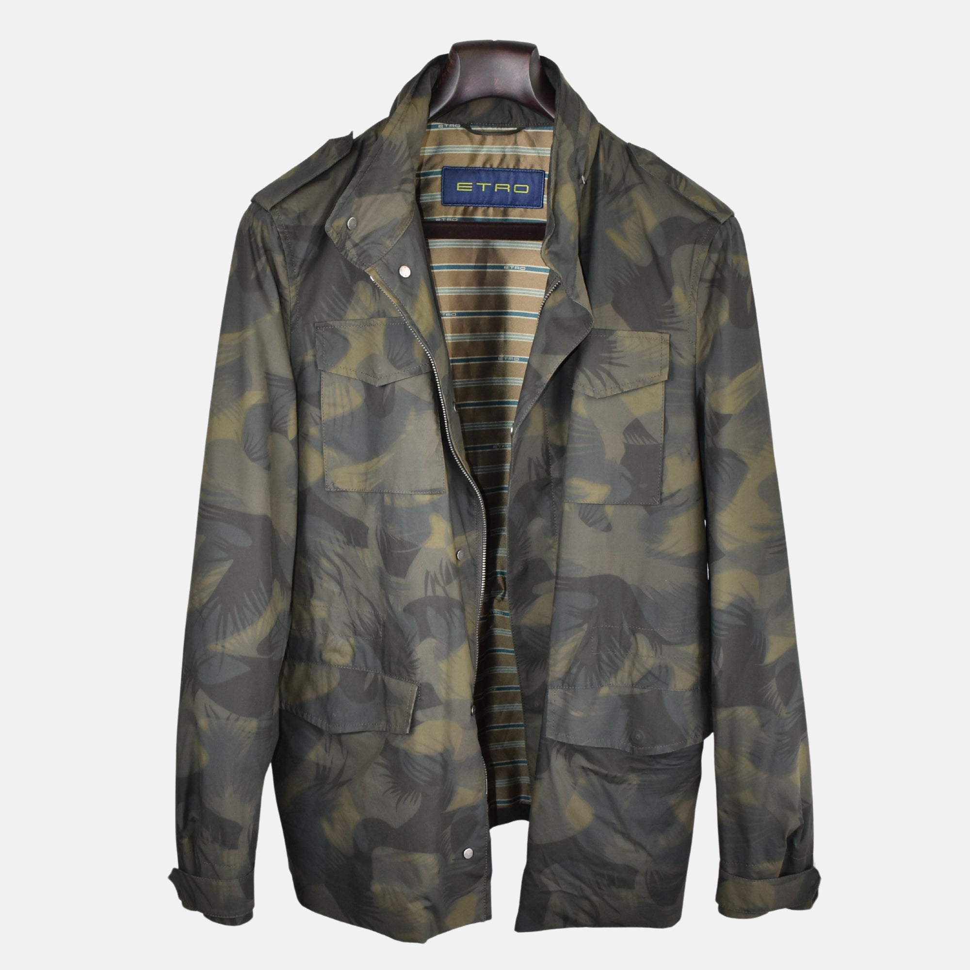 Camouflage Jacket made of Polyester (M)
