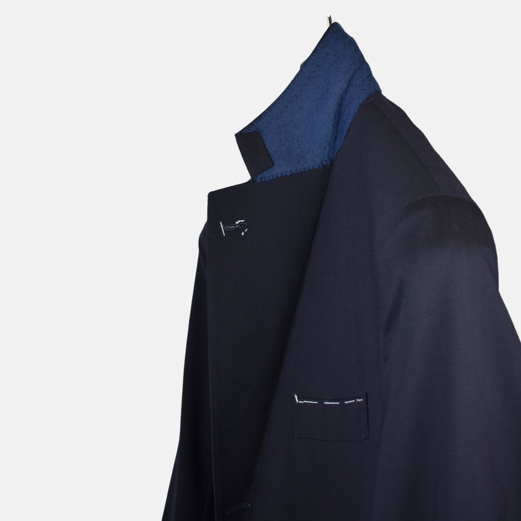 Navy Suit made of Virgin Wool (EU 46)