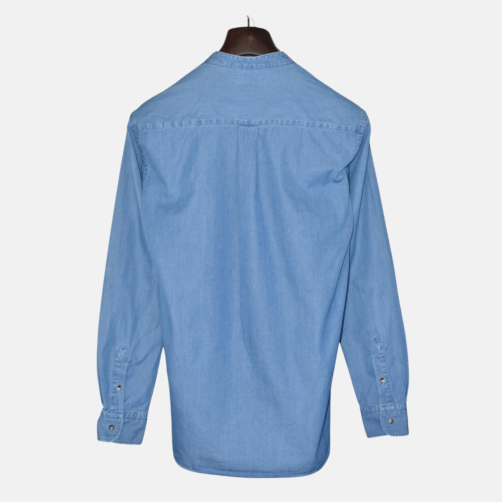 Blue Denim Shirt made of Cotton (M)