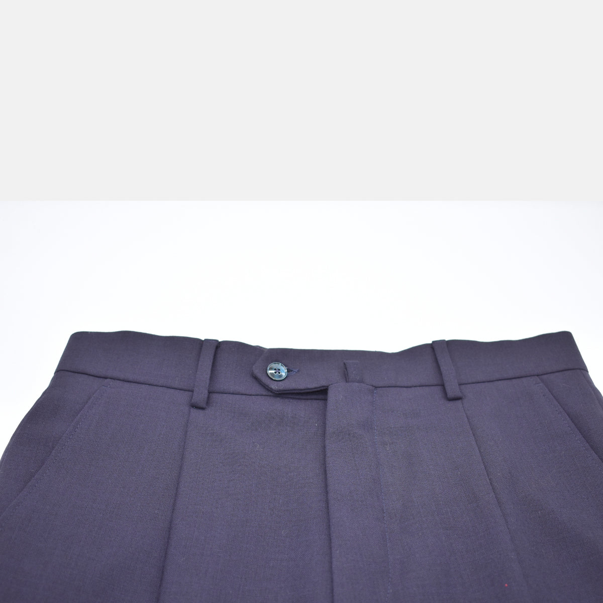 Blue Trousers made of Wool (EU 48)