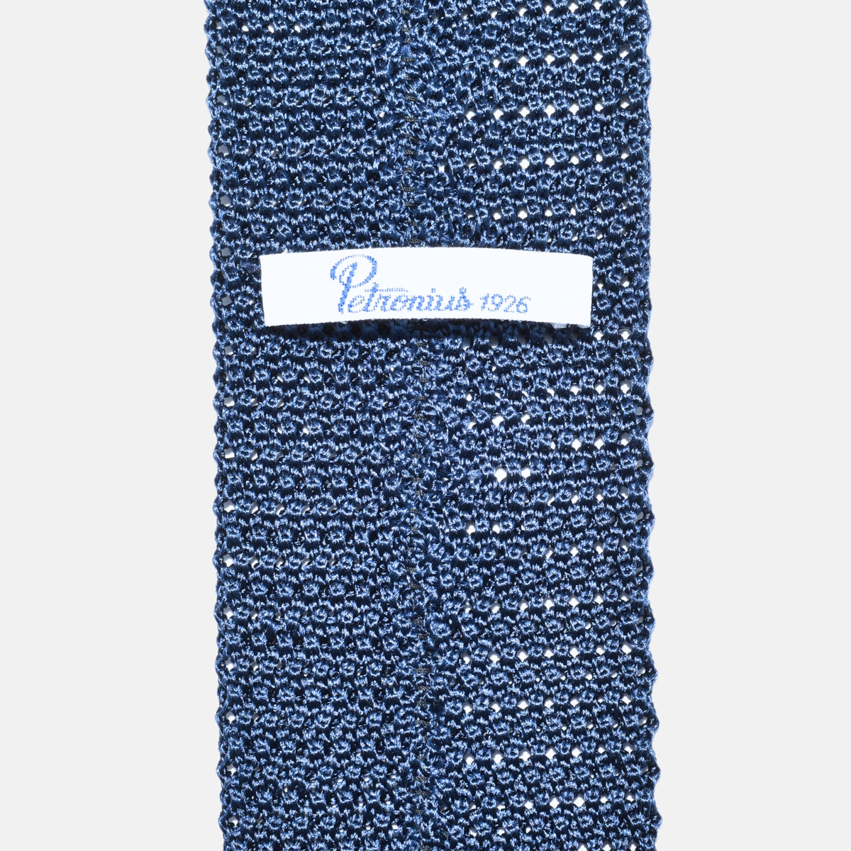 Navy Tie made of Silk
