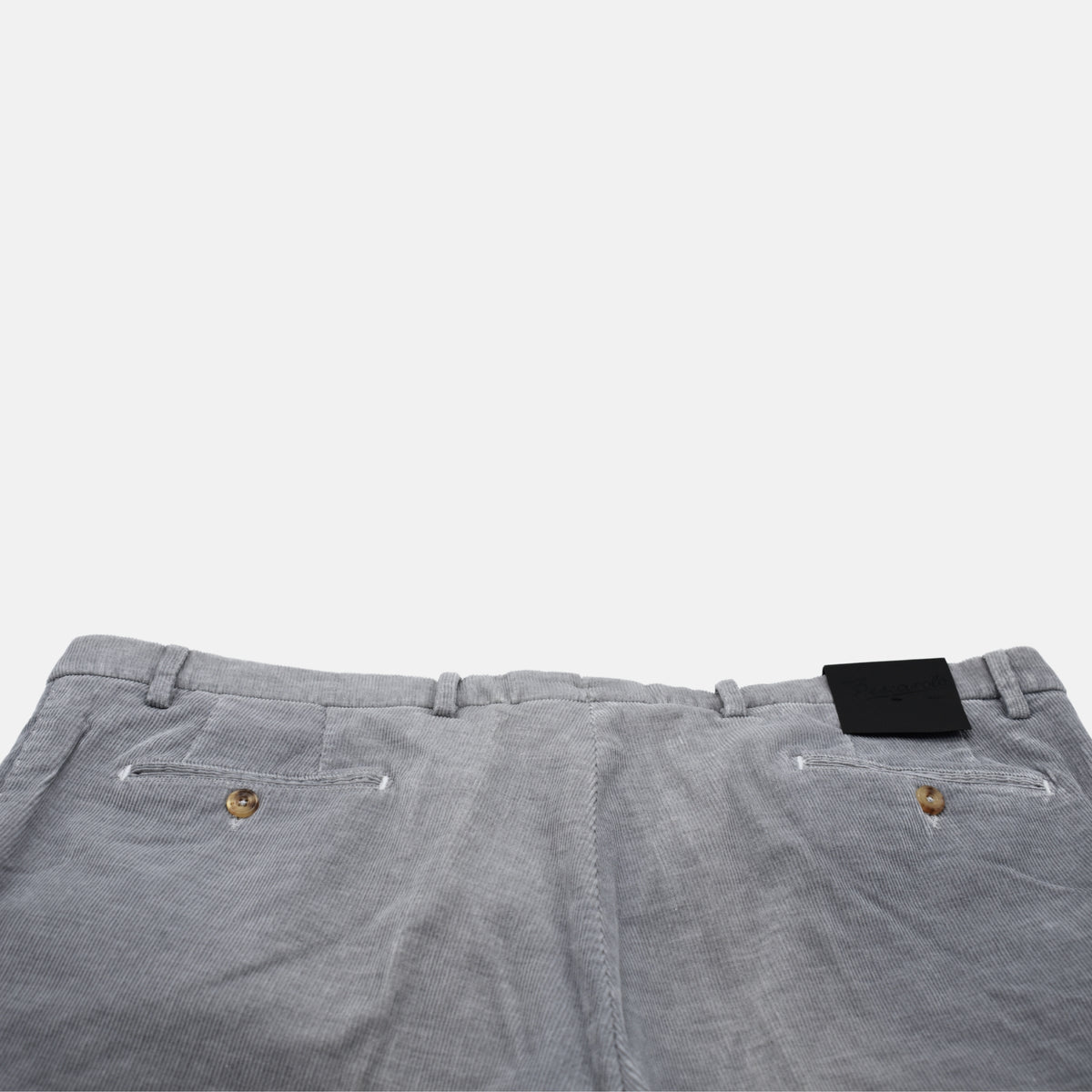 Light Gray Corduroy Trousers made of Cotton (EU 54)