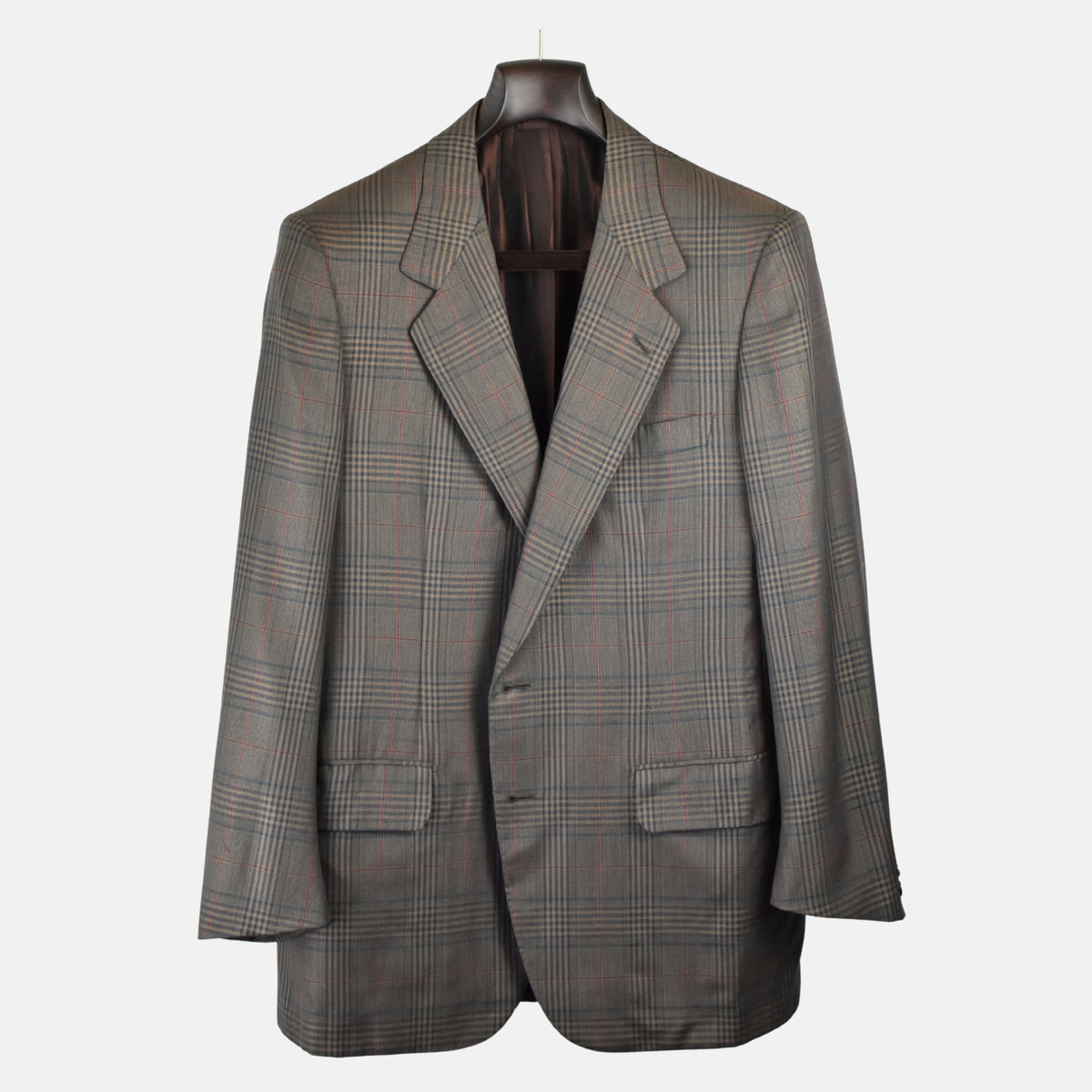 Multicoloured Checkered Blazer made of Wool/Silk (EU 50)