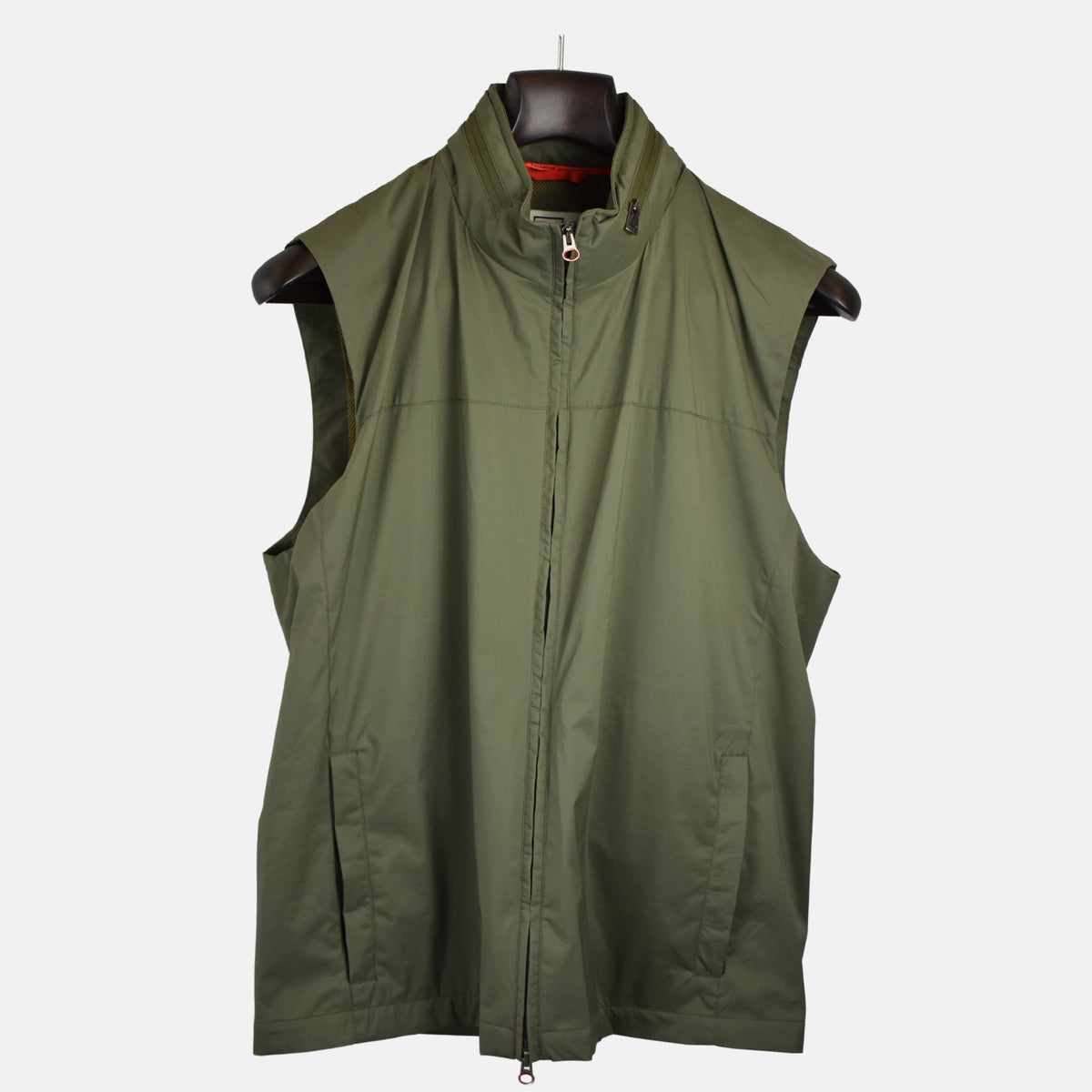 Khaki Sport Vest made of Polyamide (EU 52)