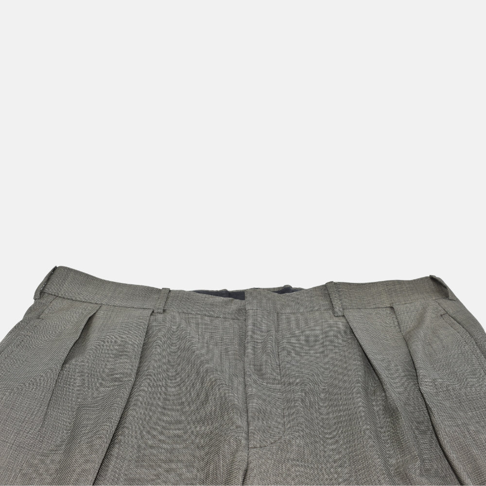 Gray-Beige Suit made of Virgin Wool (EU 50)