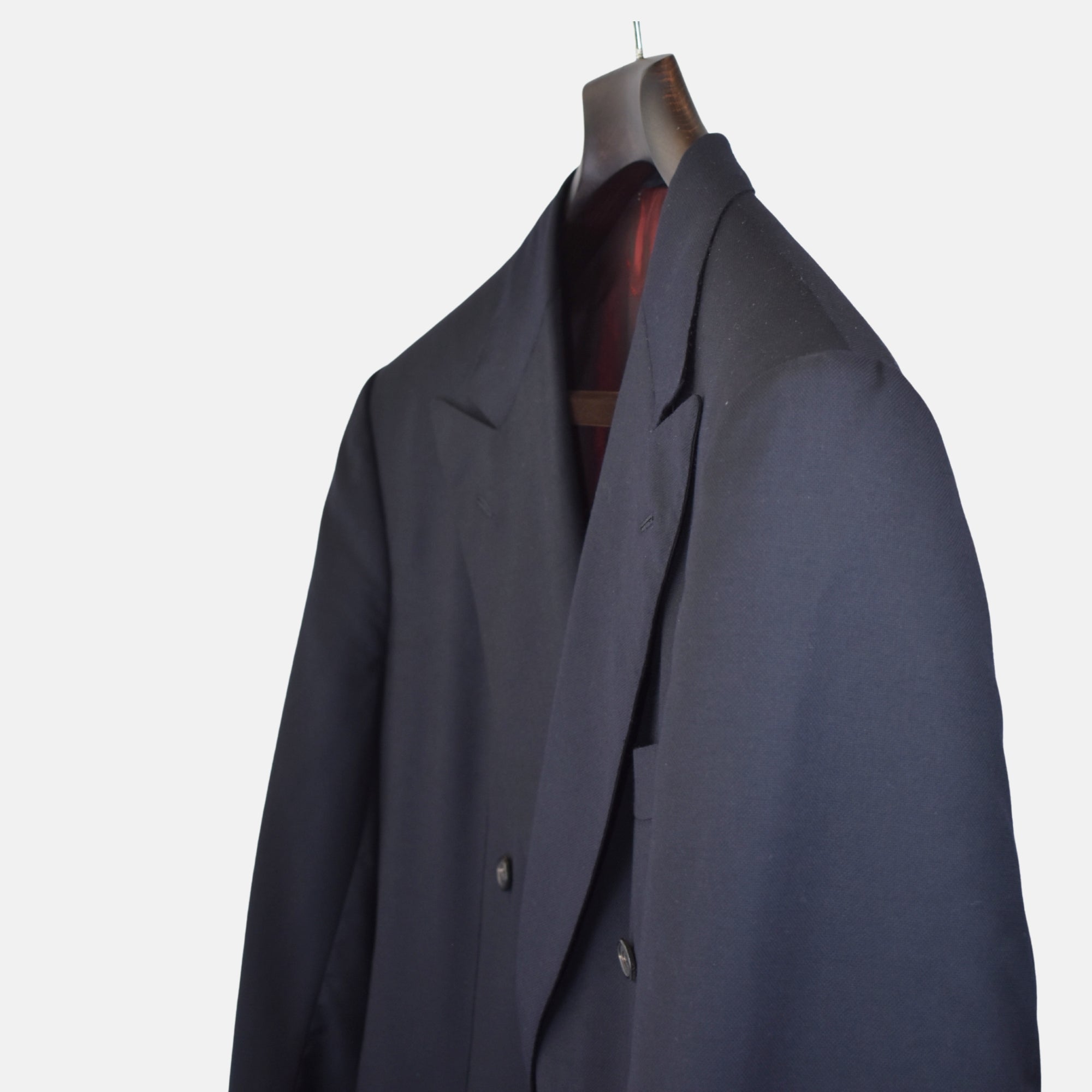 Midnight Blue Double Breasted Blazer made of Wool (EU 50)