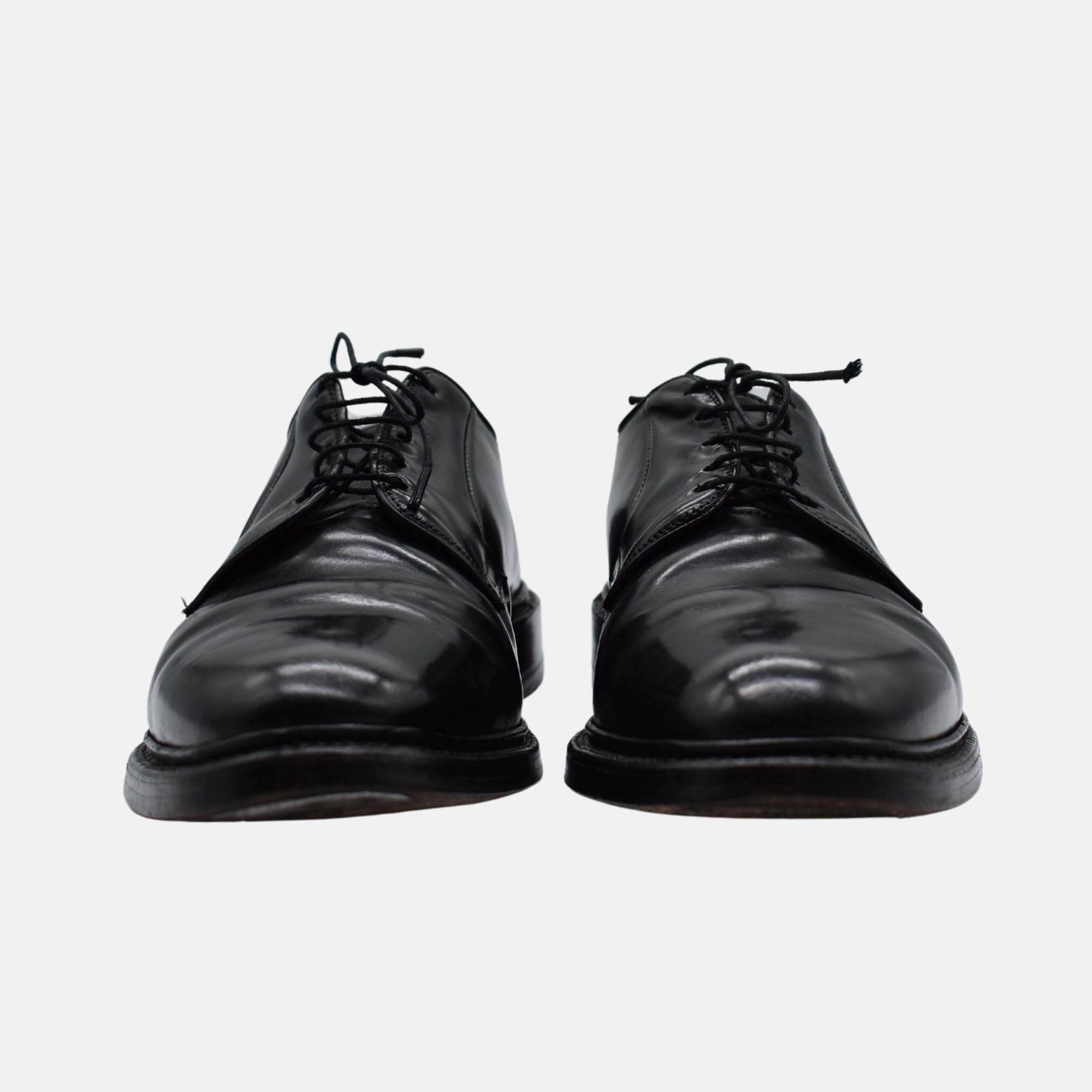 Black Shoes made of Leather (EU 43/US 10)
