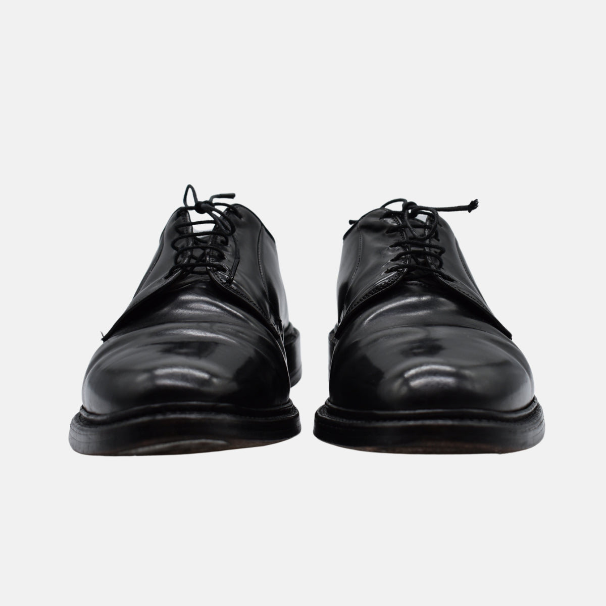 Black Shoes made of Leather (EU 43/US 10)