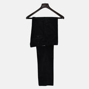 Black Corduroy Trousers made of Cotton (EU 48)