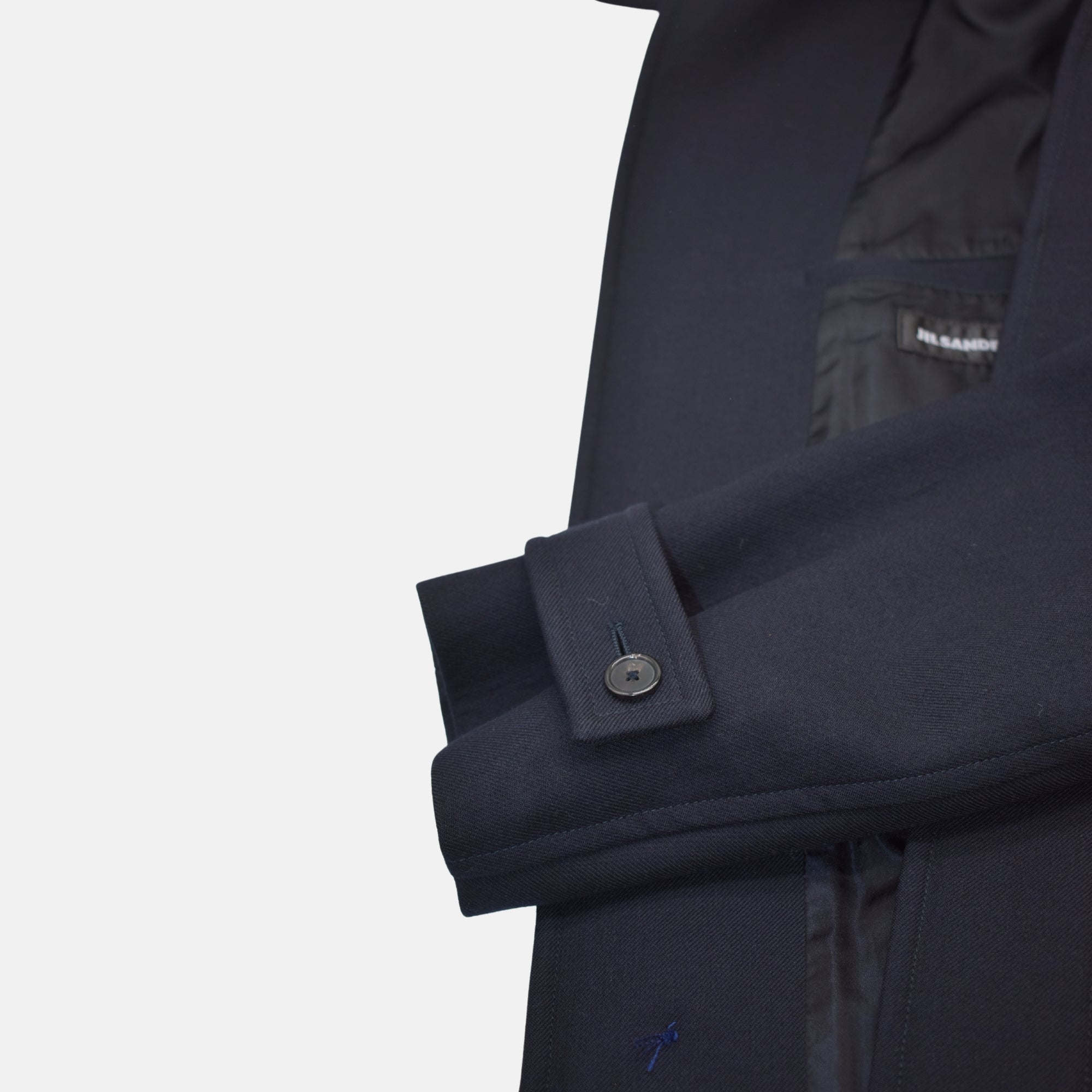 Navy Peacoat made of Virgin Wool (EU 50)