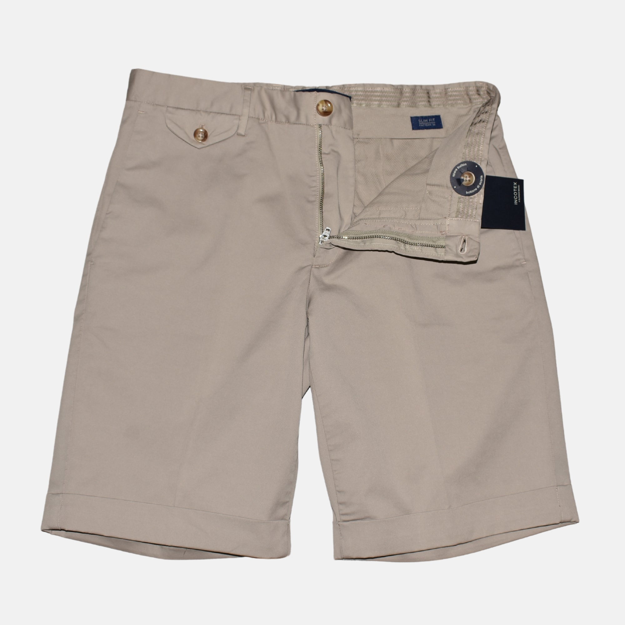 Putty Coloured Shorts made of Cotton (EU 46)