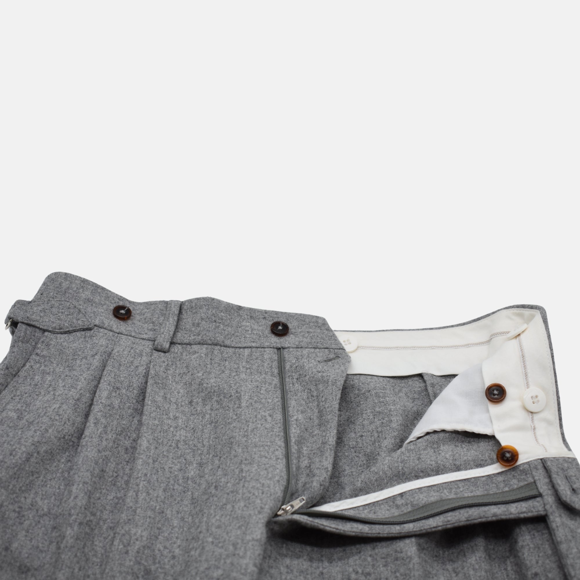 Light Gray Trousers made of Vorgin Wool (EU 46)