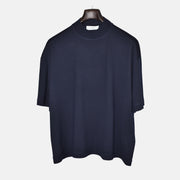Navy Oversized Sweater made of Virgin Wool (EU 46)
