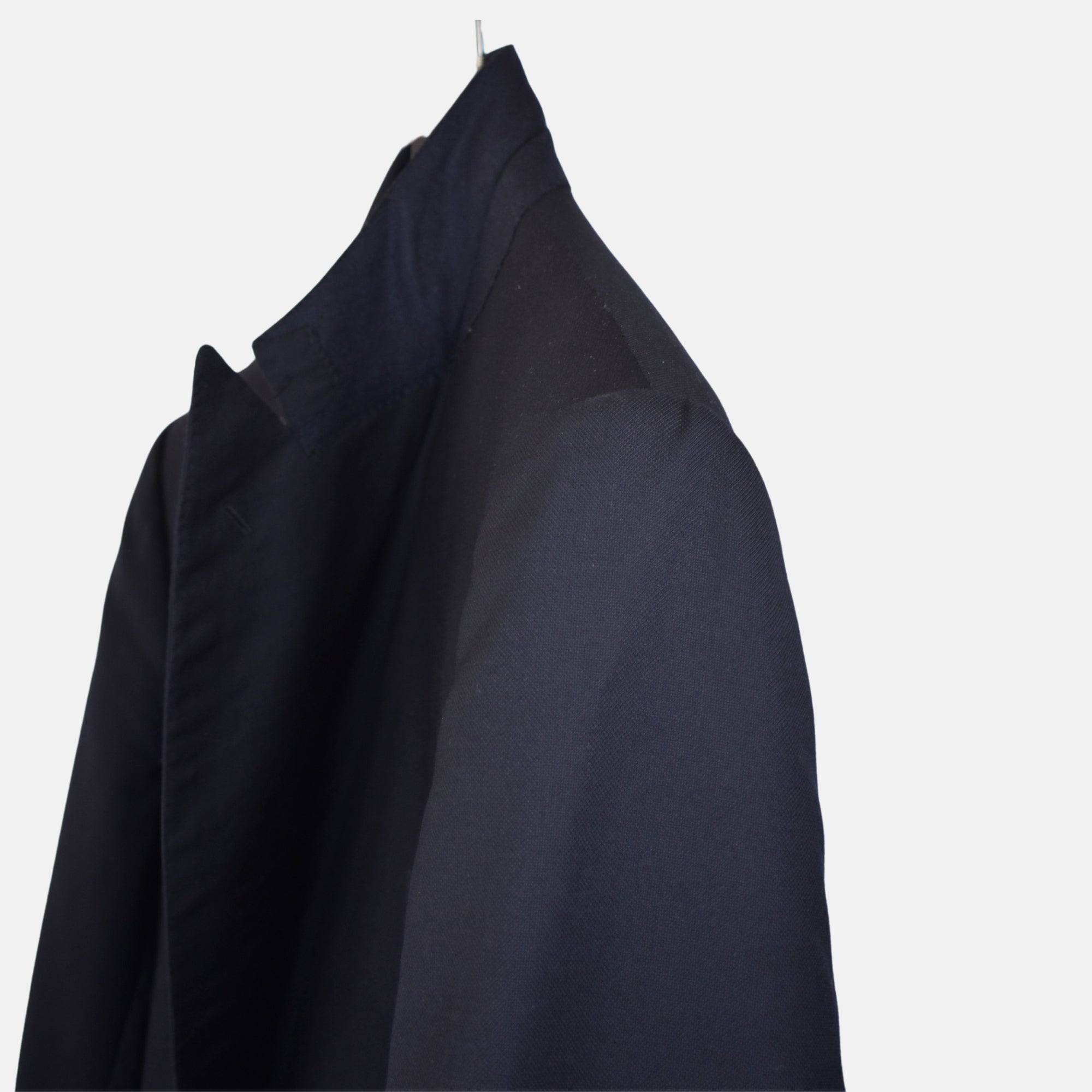 Midnight Blue Double Breasted Blazer made of Wool (EU 50)