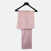 Light Pink Summer Corduroy Trousers made of Cotton (EU 50)