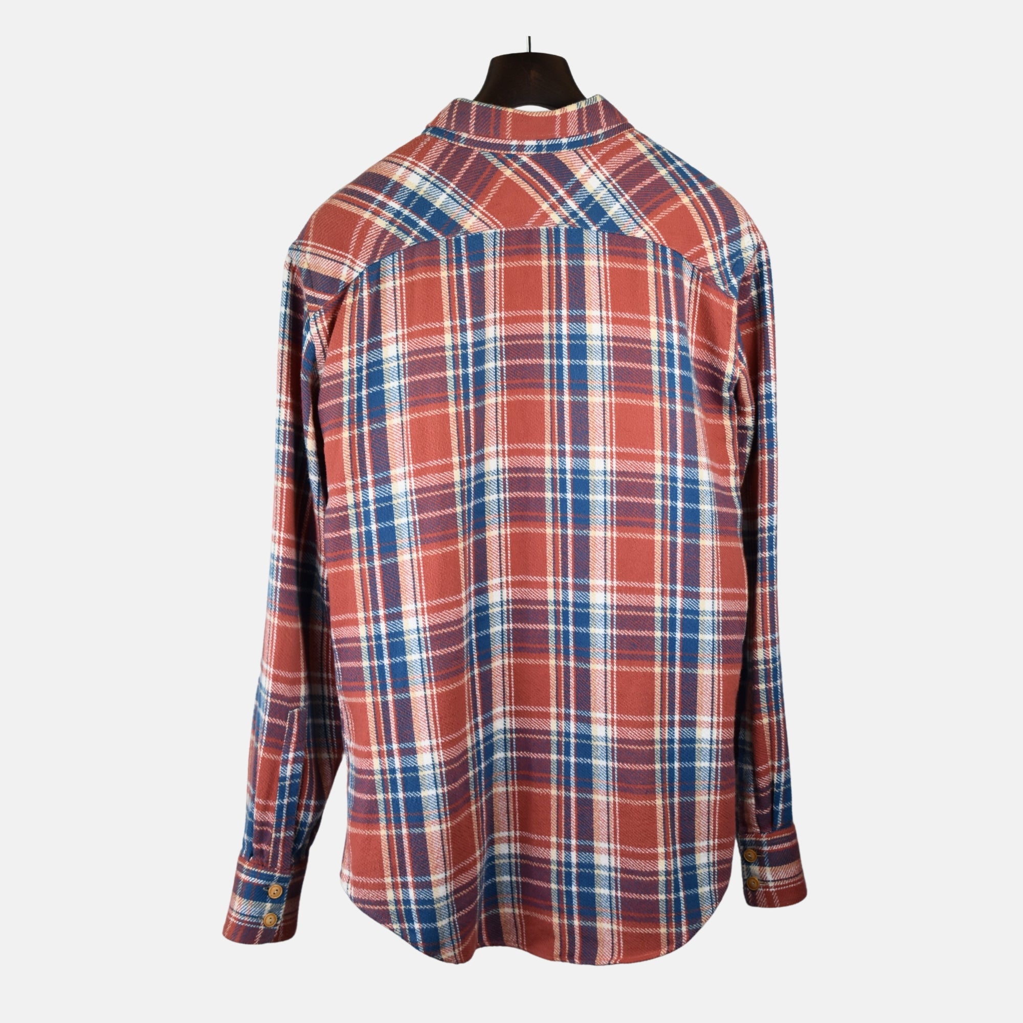 Multicoloured Checkered Shirt made of Cotton (XL)